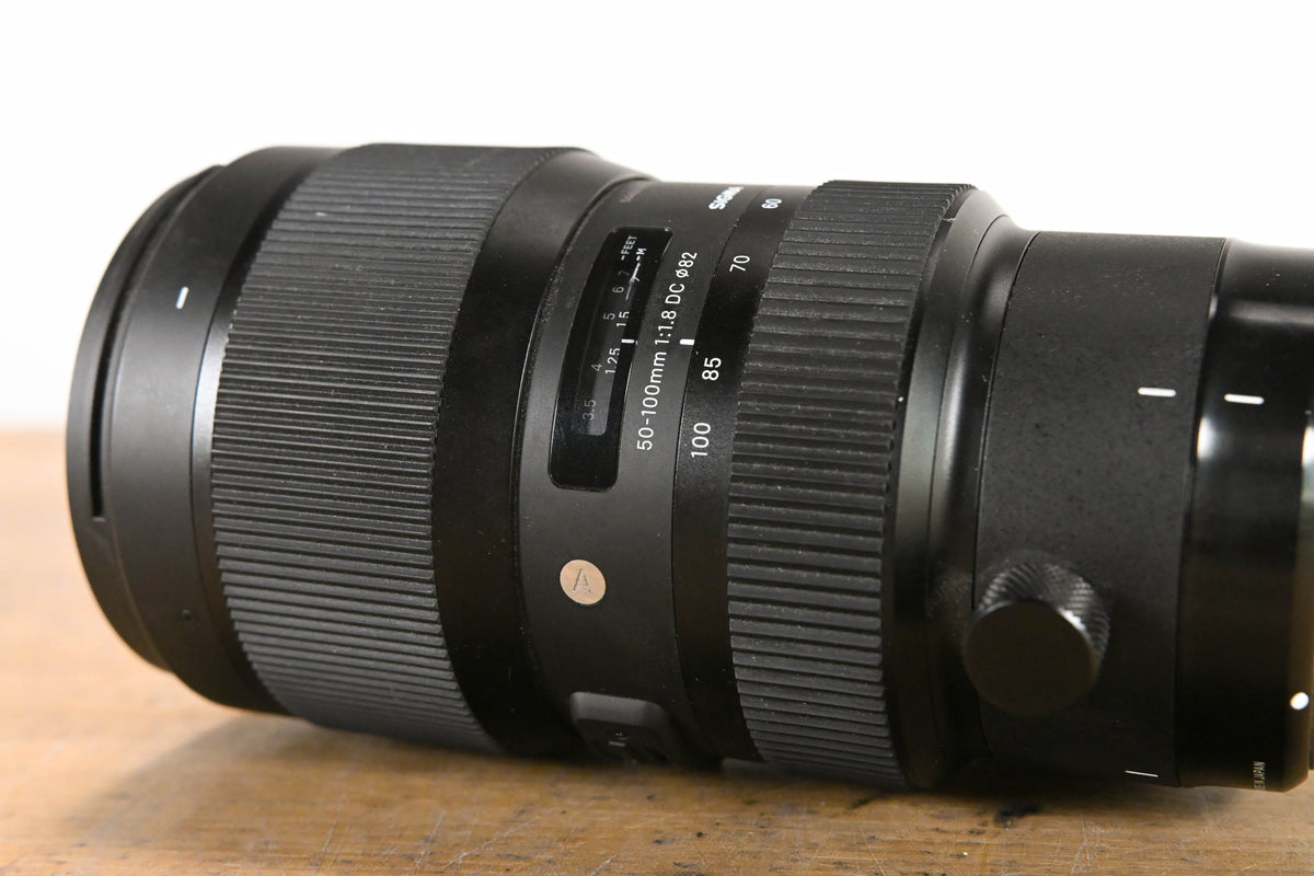 Sigma 50-100mm f/1.8 DC HSM Art Lens for Canon EF