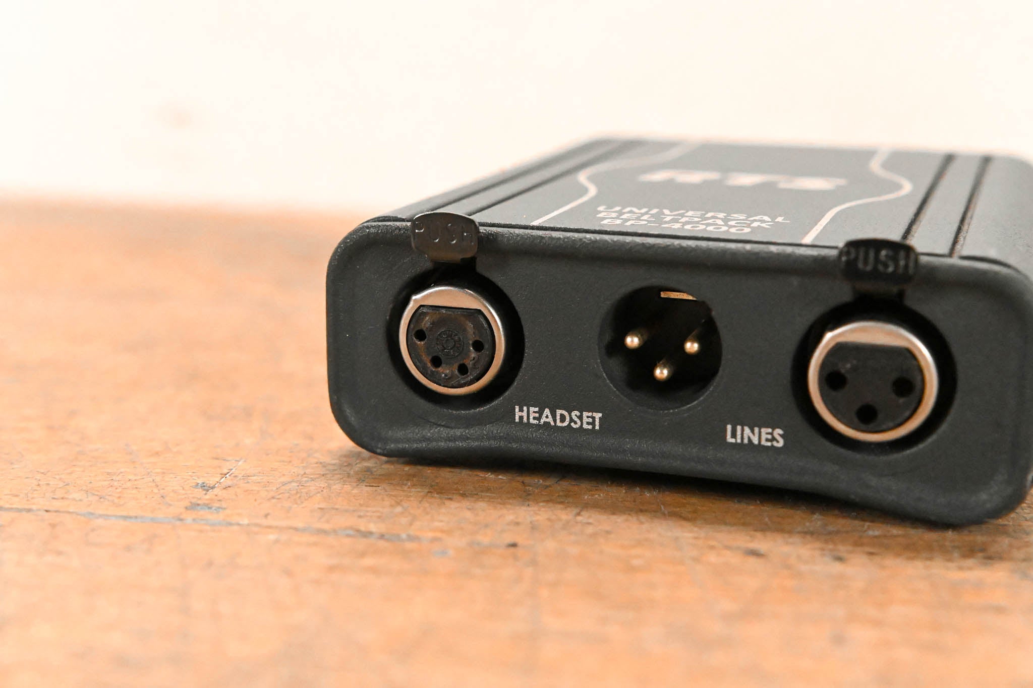 RTS BP-4000 Single Channel Universal Beltpack Headset Station