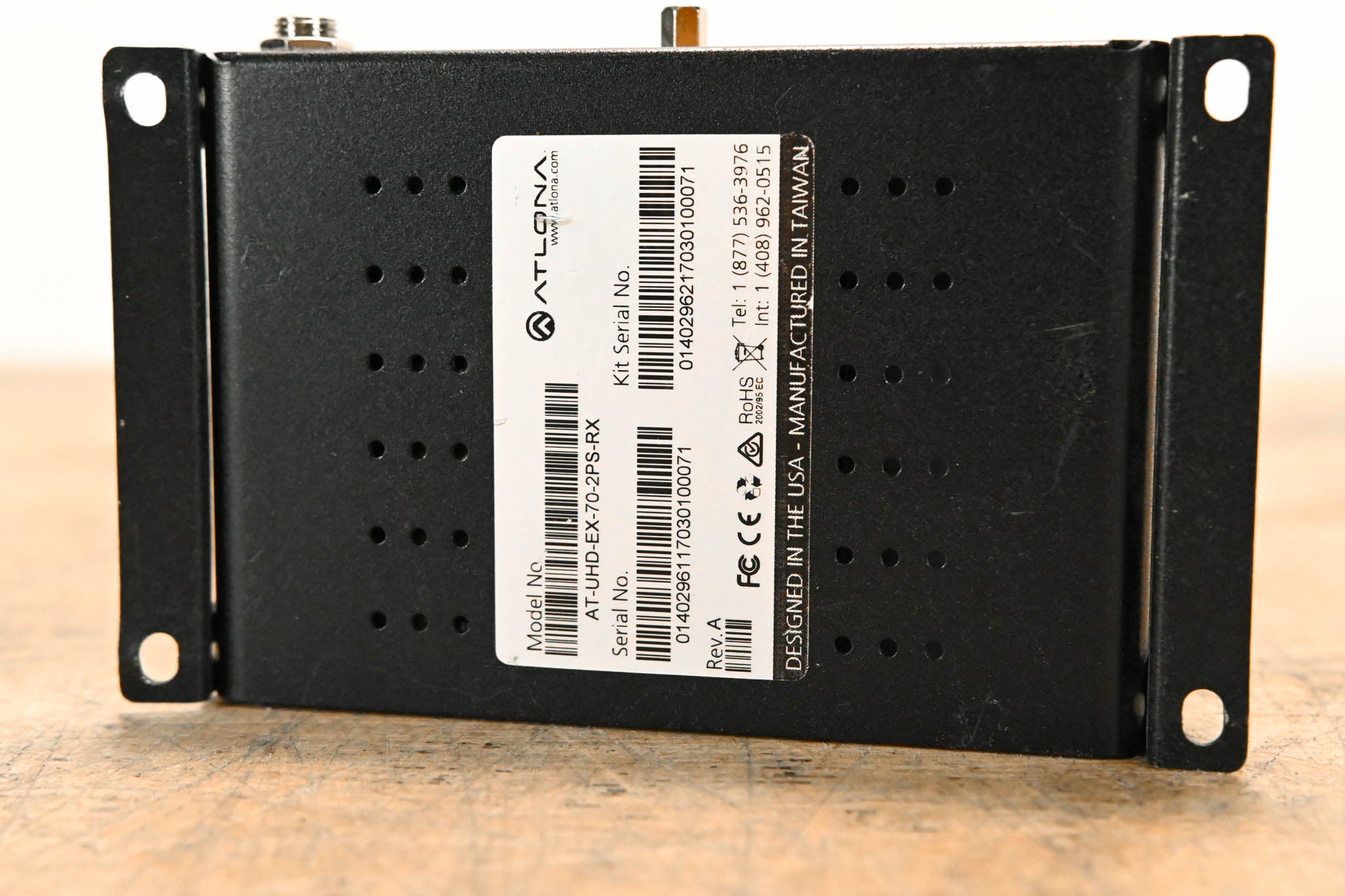 Atlona AT-UHD-EX-70-2PS-RX 4K/UHD HDMI over HDBaseT Receiver (NO PSU)