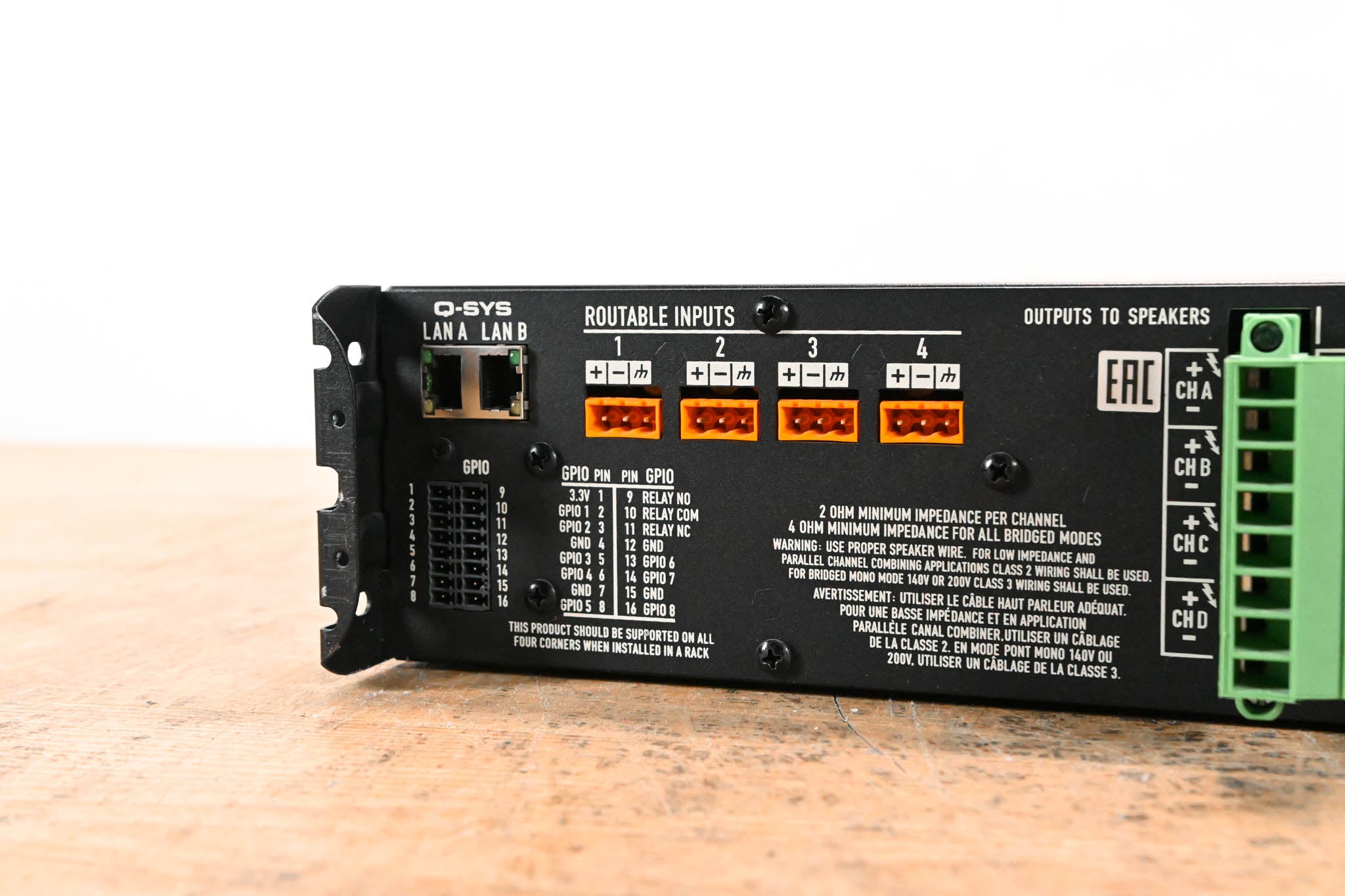 QSC CXD4.5Q 4-Channel Network Amplifier