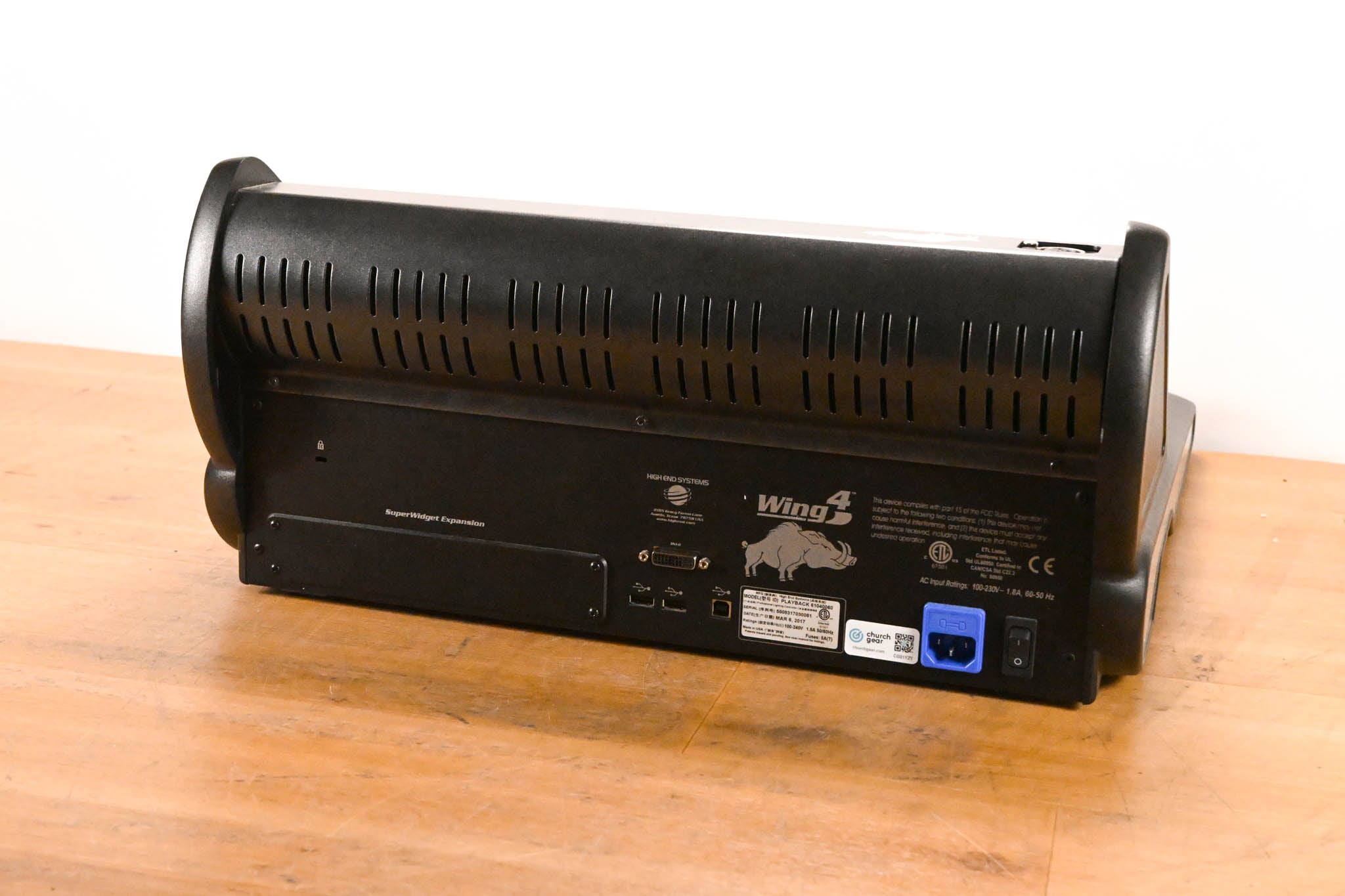 High End Systems Playback Wing 4 for Hog 4, Full Boar 4, and Road Hog 4