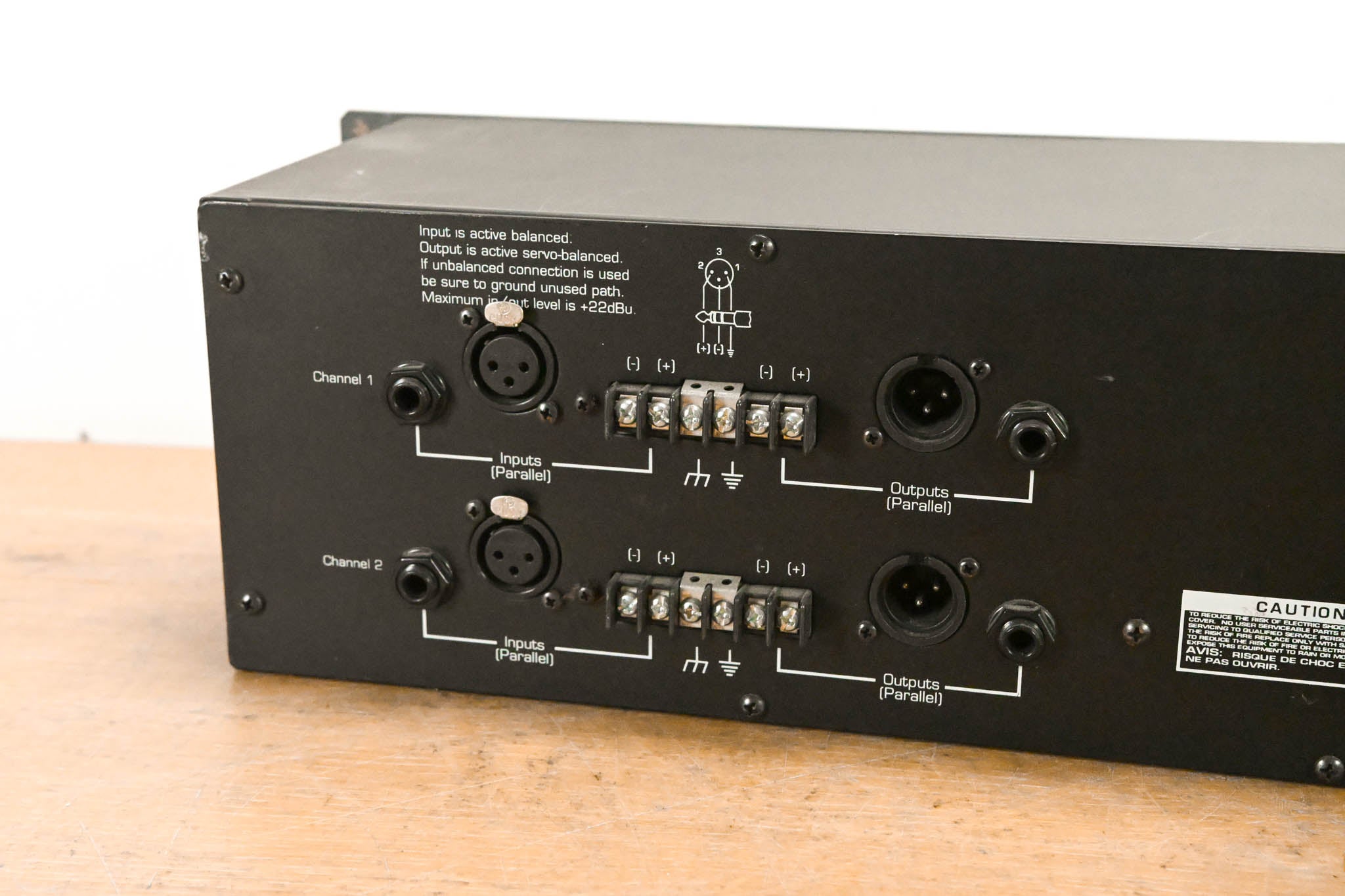 Ashly GQX-3102 2-Channel 31-Band Graphic Equalizer