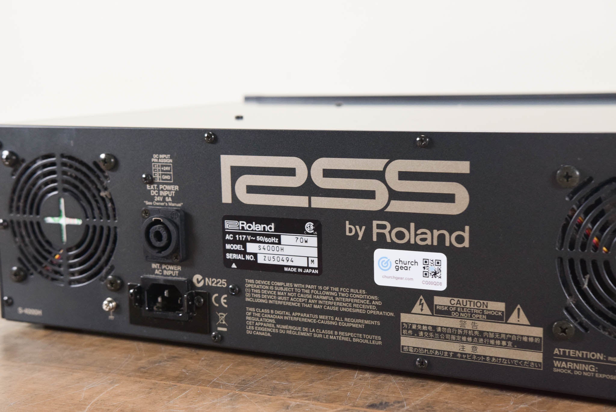 Roland S-4000H Digital Snake 32 x 8 Front of House Unit