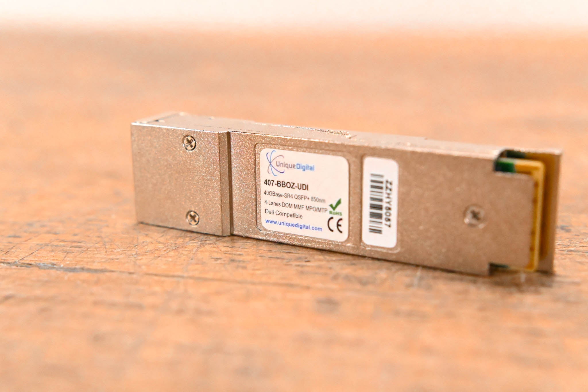 Unique Digital 407-BBOZ-UDI 40G SR4 QSFP+ Transceiver (850 nm, DOM, MPO)