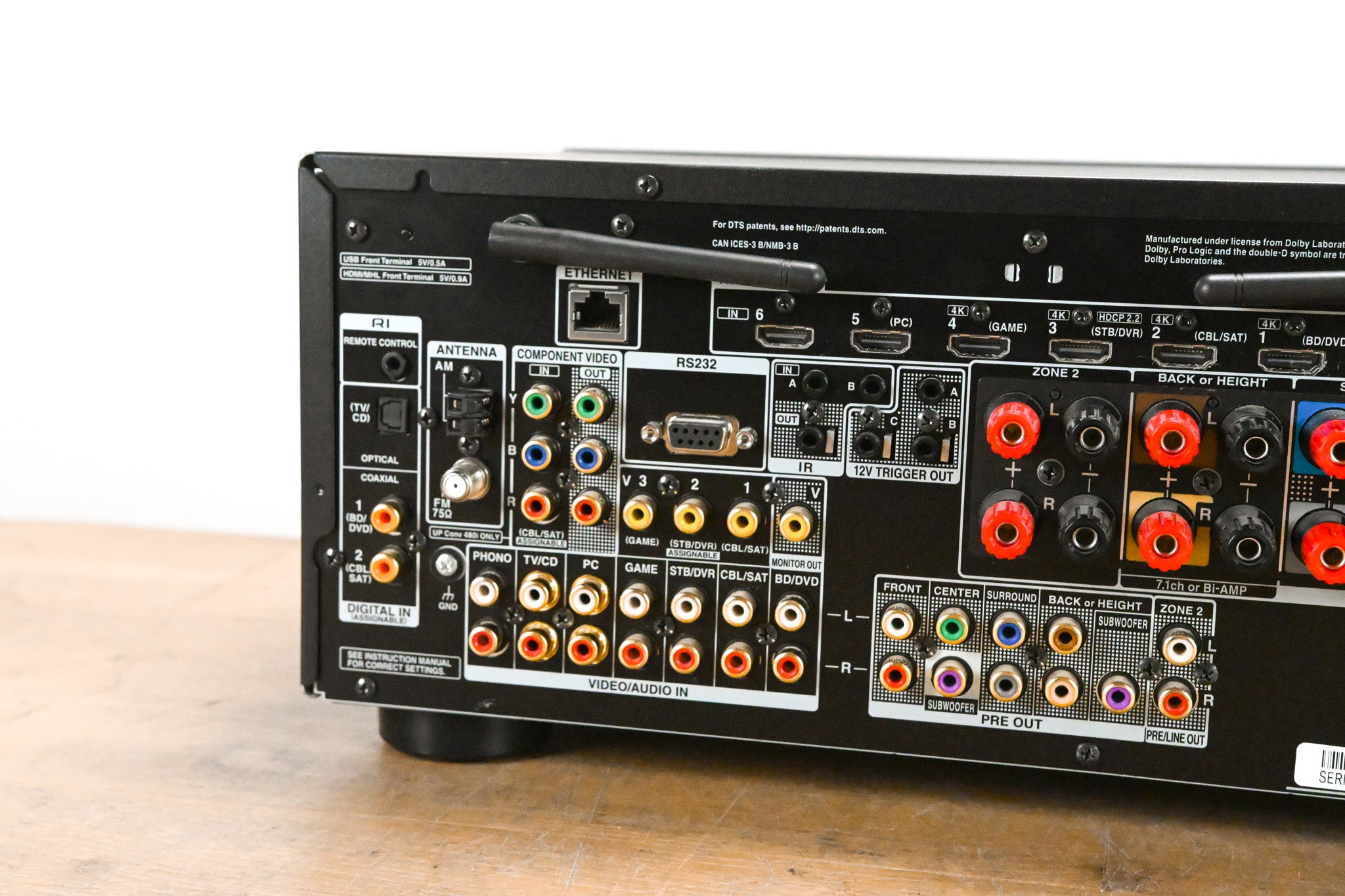 Integra DTR-30.6 7.2-Channel Network A/V Receiver