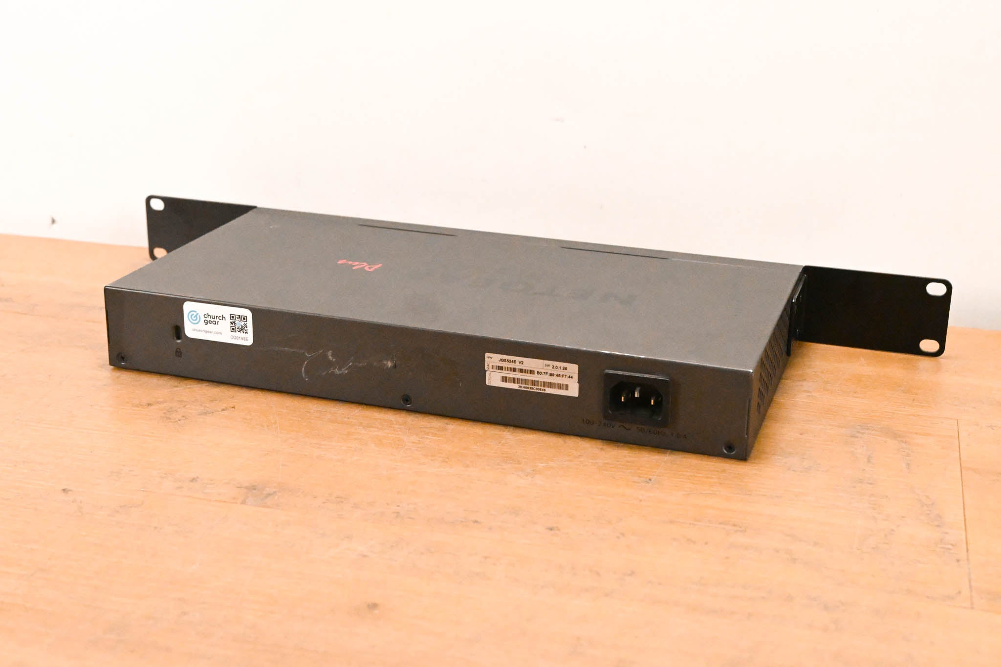 NETGEAR JGS524Ev2 ProSAFE Plus Switch 24-Port Gigabit Switch