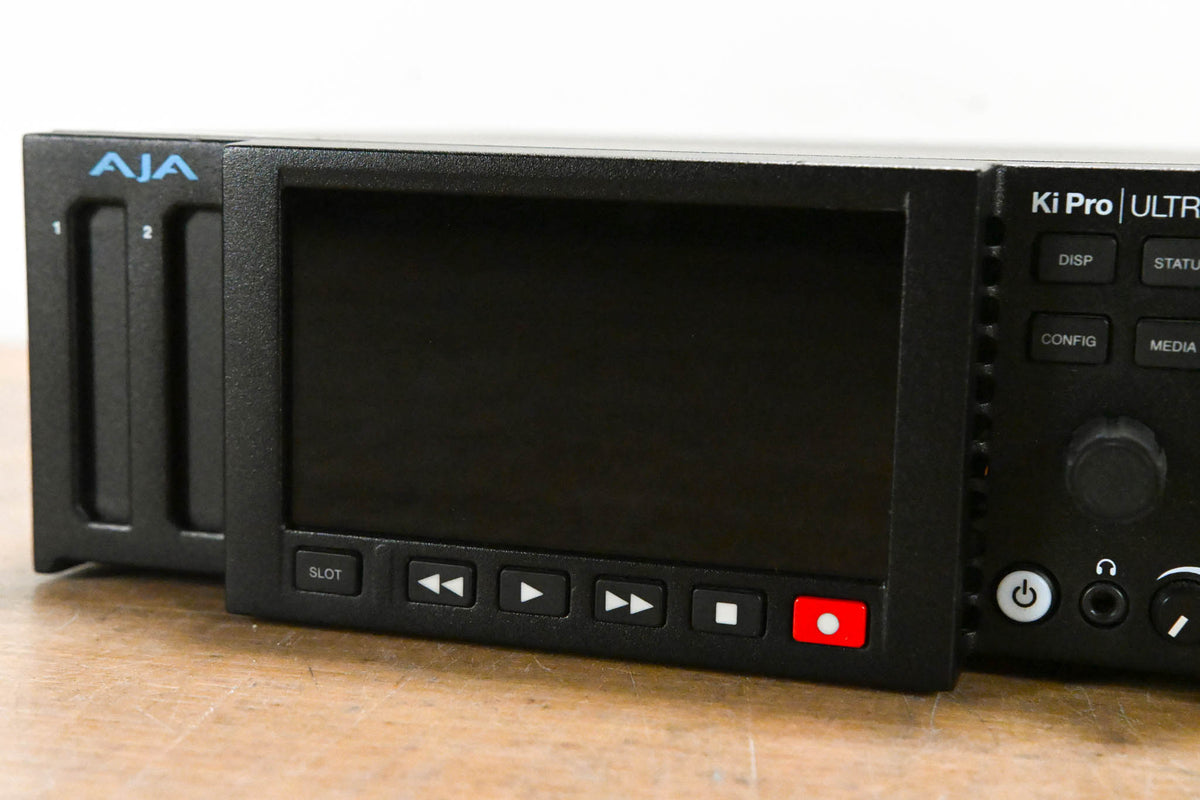 AJA Ki Pro Ultra 12G DCI/UHD/HD Recorder/Player (NO POWER SUPPLY)