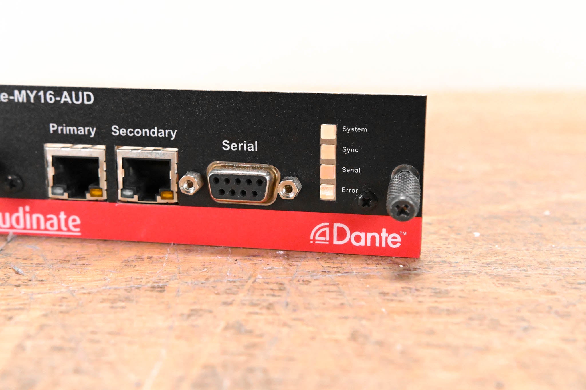 Audinate Dante-MY16-AUD 16-Channel Dante Network I/O Card