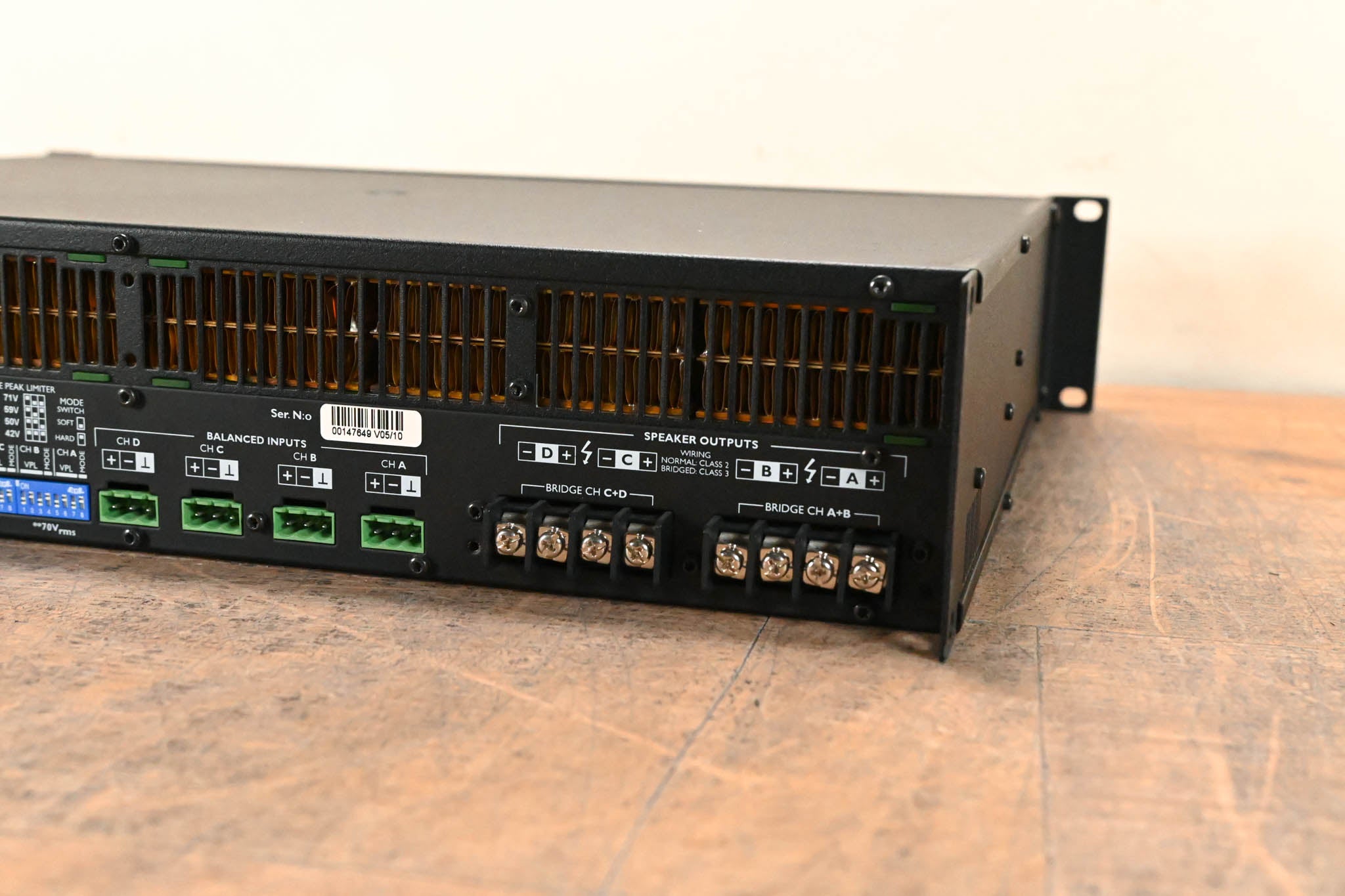 Lab Gruppen C 48:4 4800W 4-Channel Power Amplifier