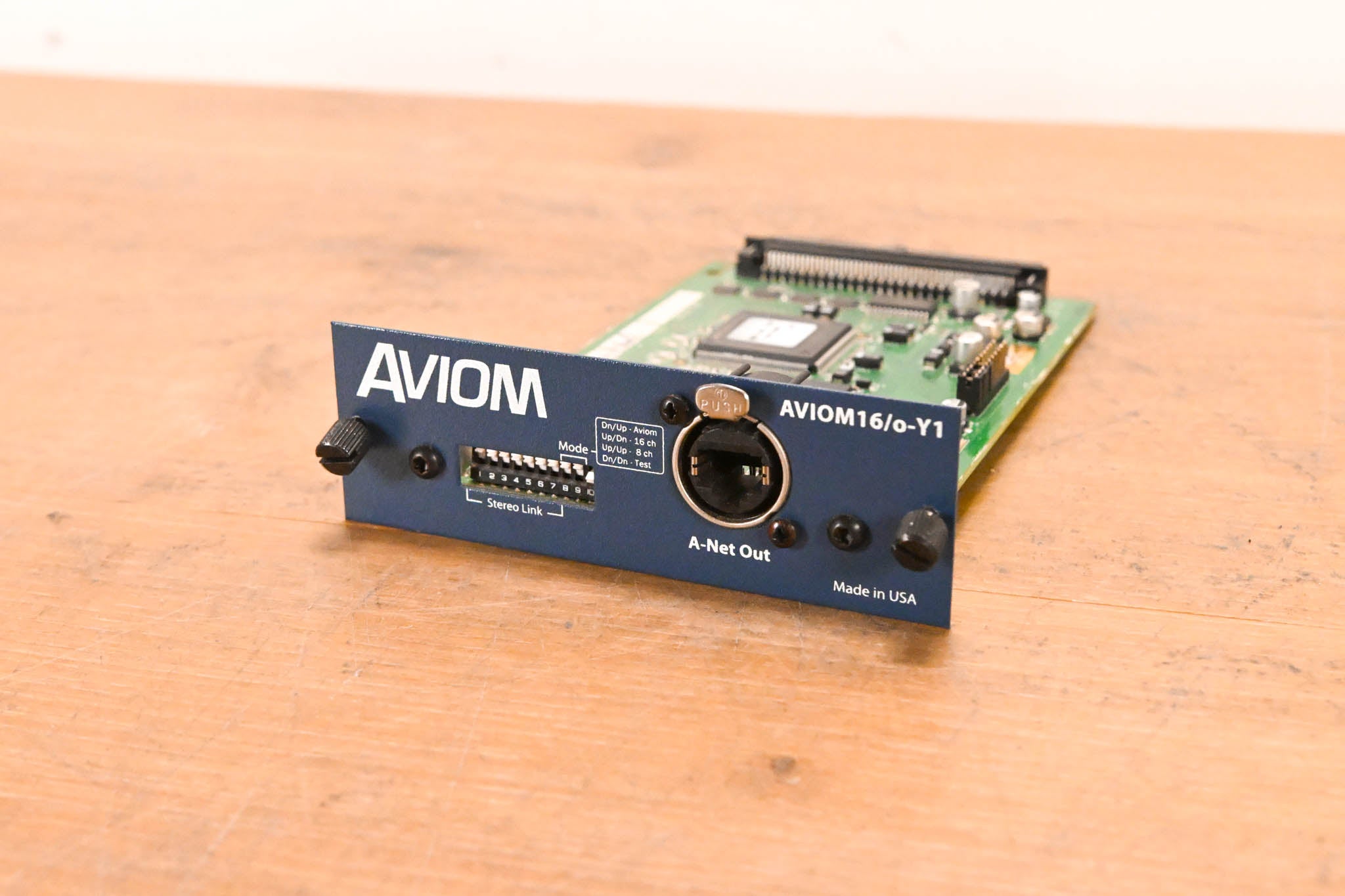 Aviom 16/o-Y1 A-Net Card for Yamaha Digital Products