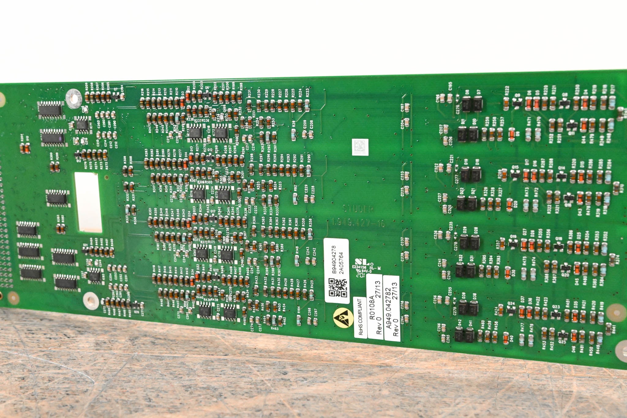 Studer Mic/Line In Card for D21m Modular I/O System