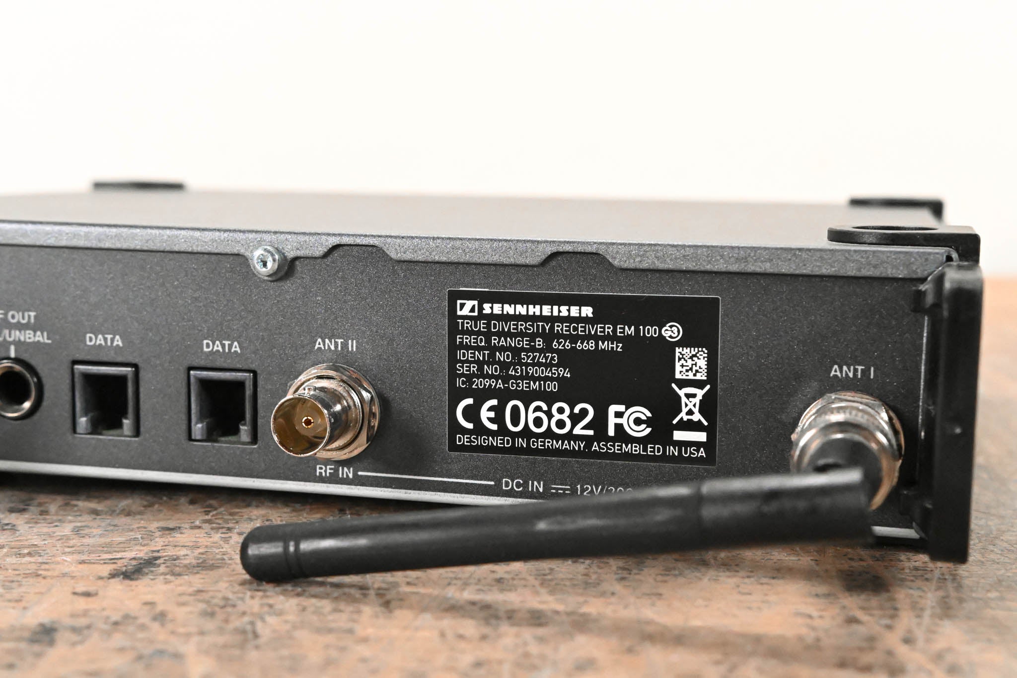 Sennheiser EM 100 G3 Wireless Receiver - B Range: 626-668 MHz