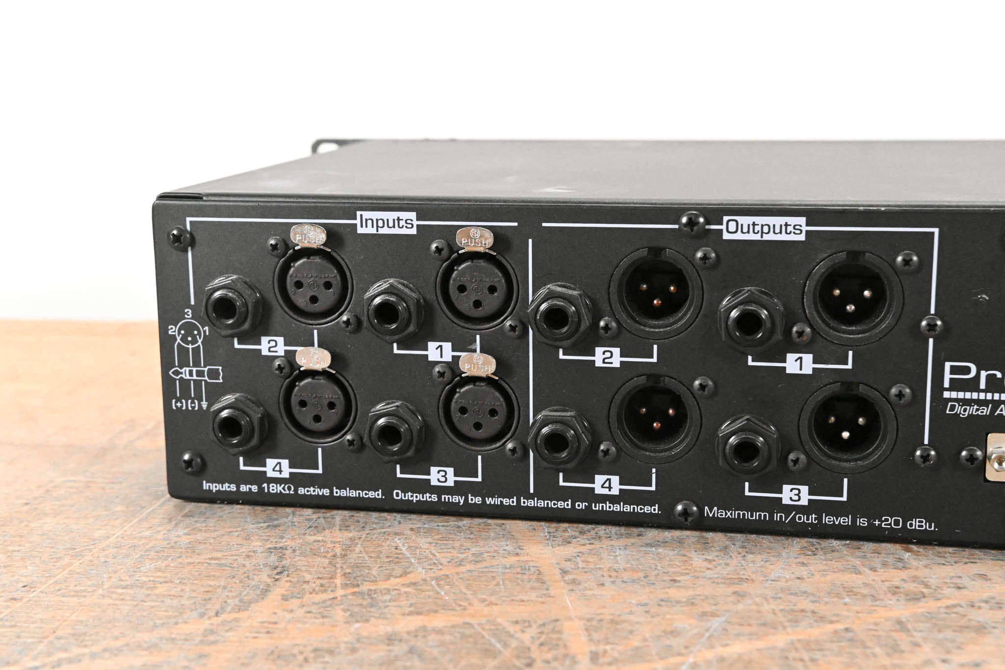 Ashly Protea System II 4.24G 4-Channel Digital Graphic Equalizer