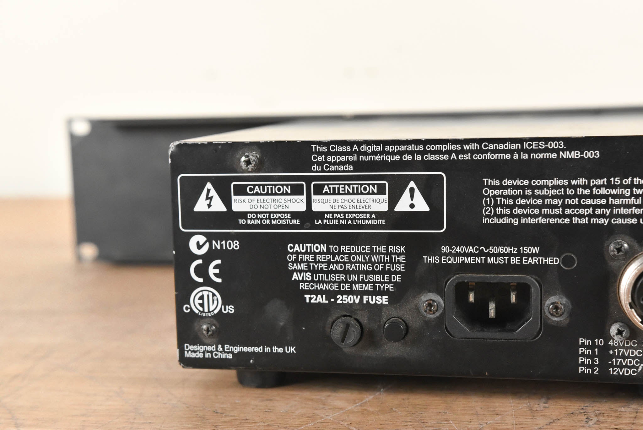 Soundcraft DPS-3 Power Supply for GB and Live Series Mixing Consoles