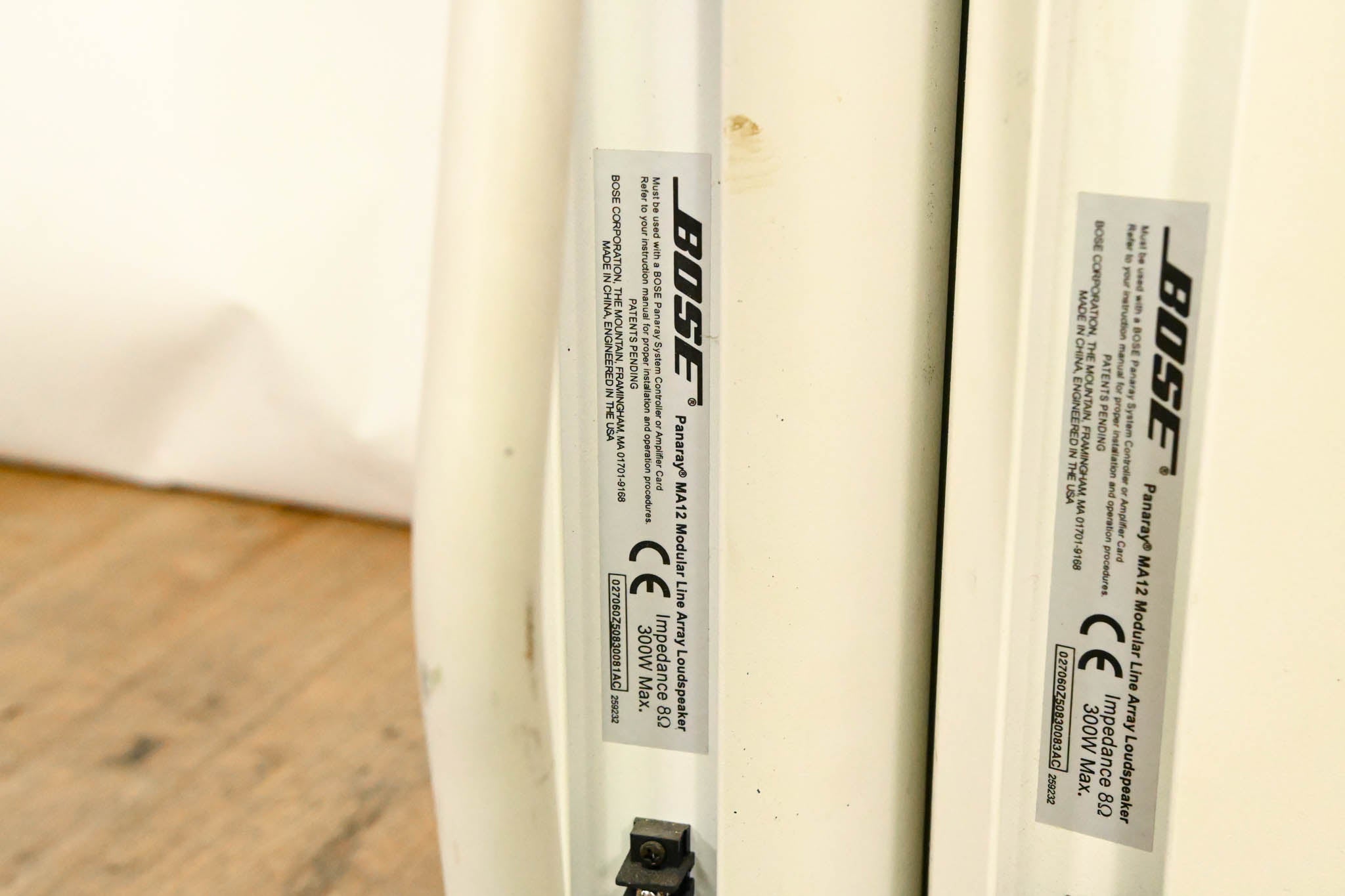 Bose Panaray MA12 Modular Column Array Loudspeaker (PAIR)