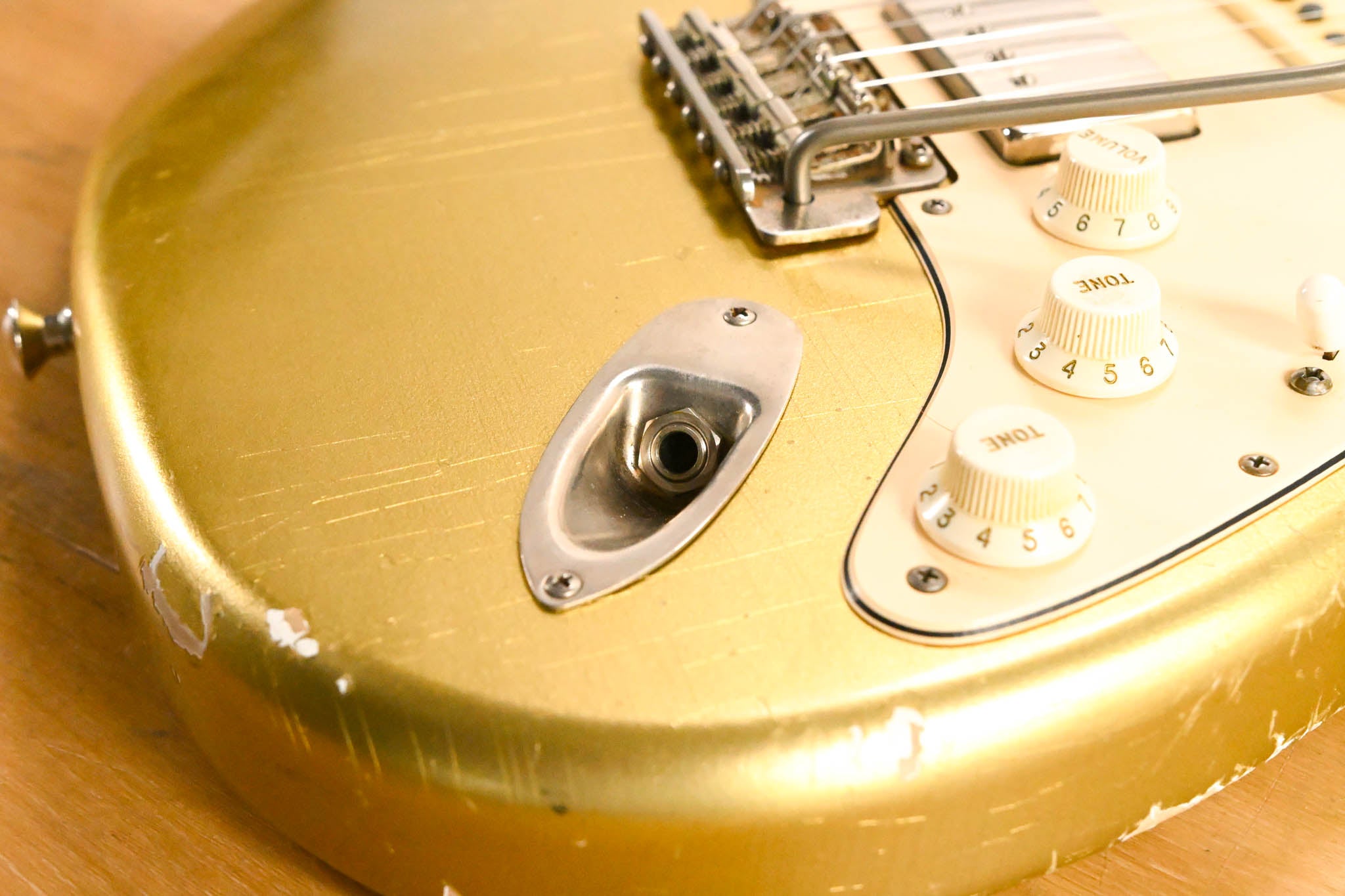 TMG Dover Custom S-Style HSS - Aged Aztec Gold
