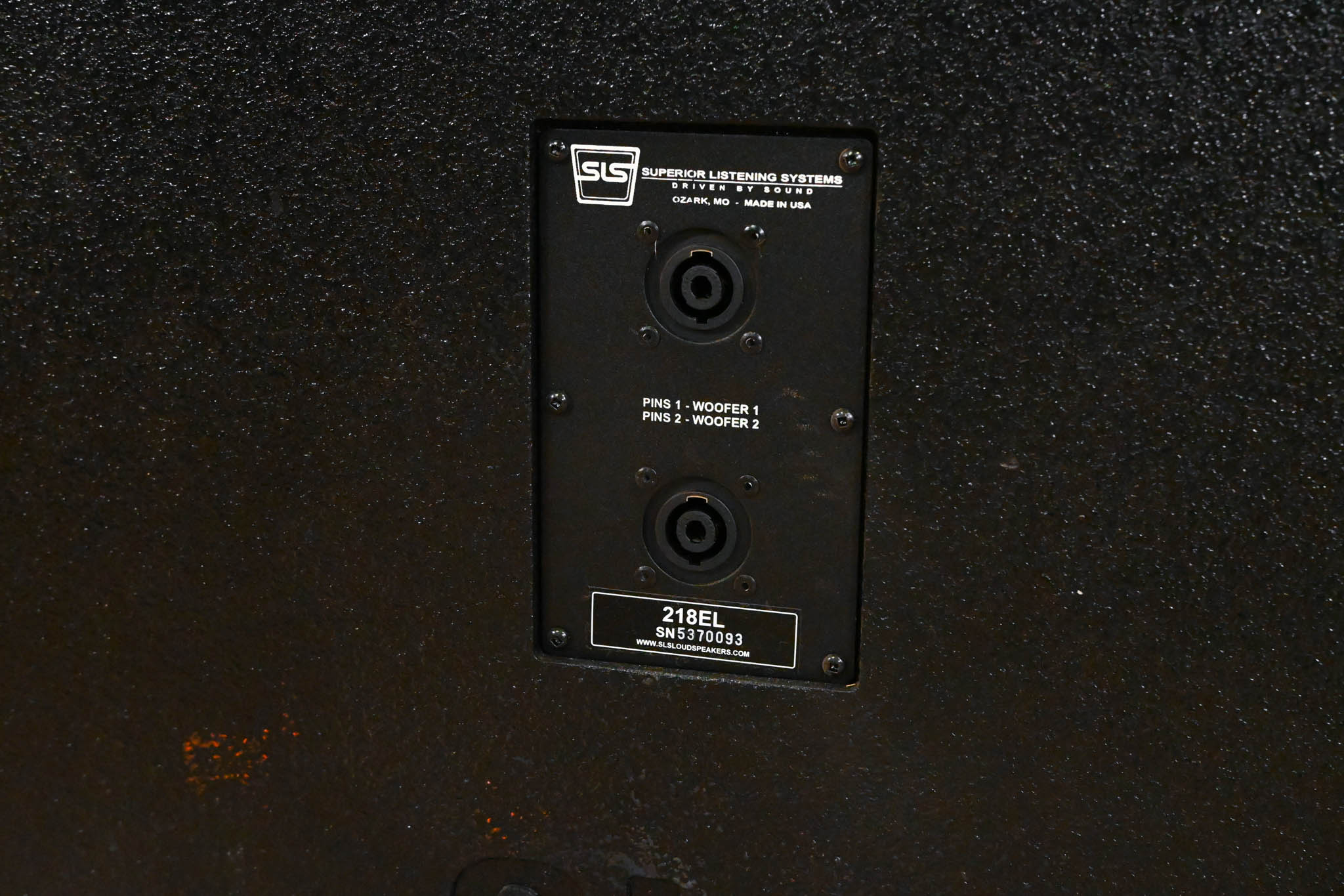 SLS 218EL Dual 18" Passive Subwoofer