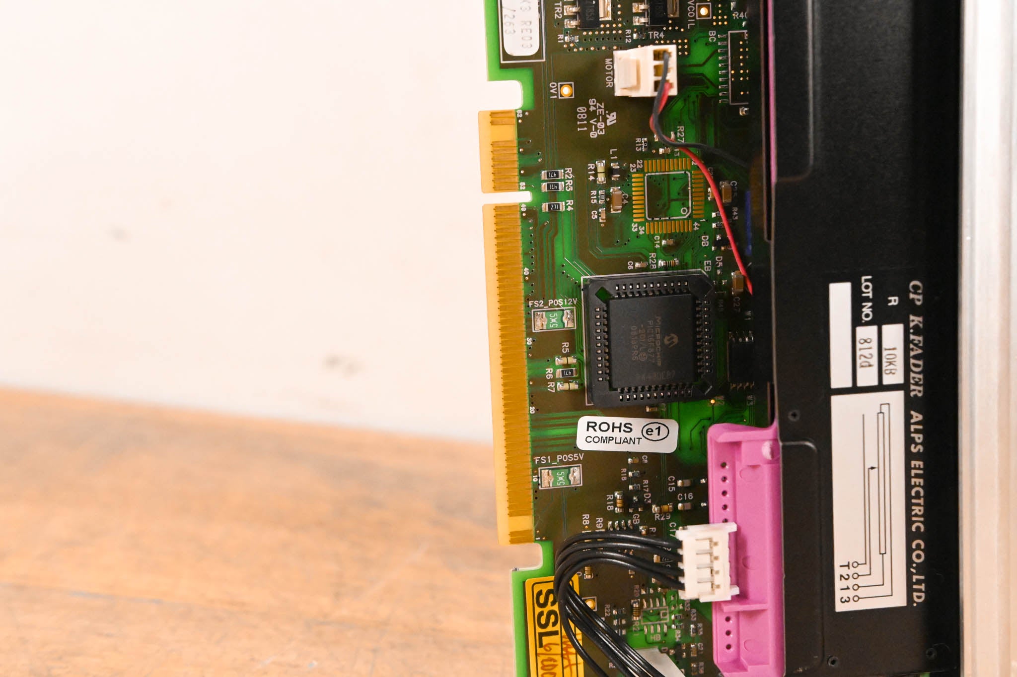 Solid State Logic C300 HD Motorized Fader Module – ALPS K-Fader Assembly