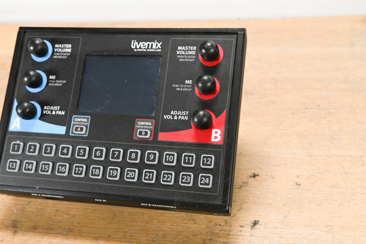 Digital Audio Labs LiveMix CS-DUO Personal Monitor Mixer