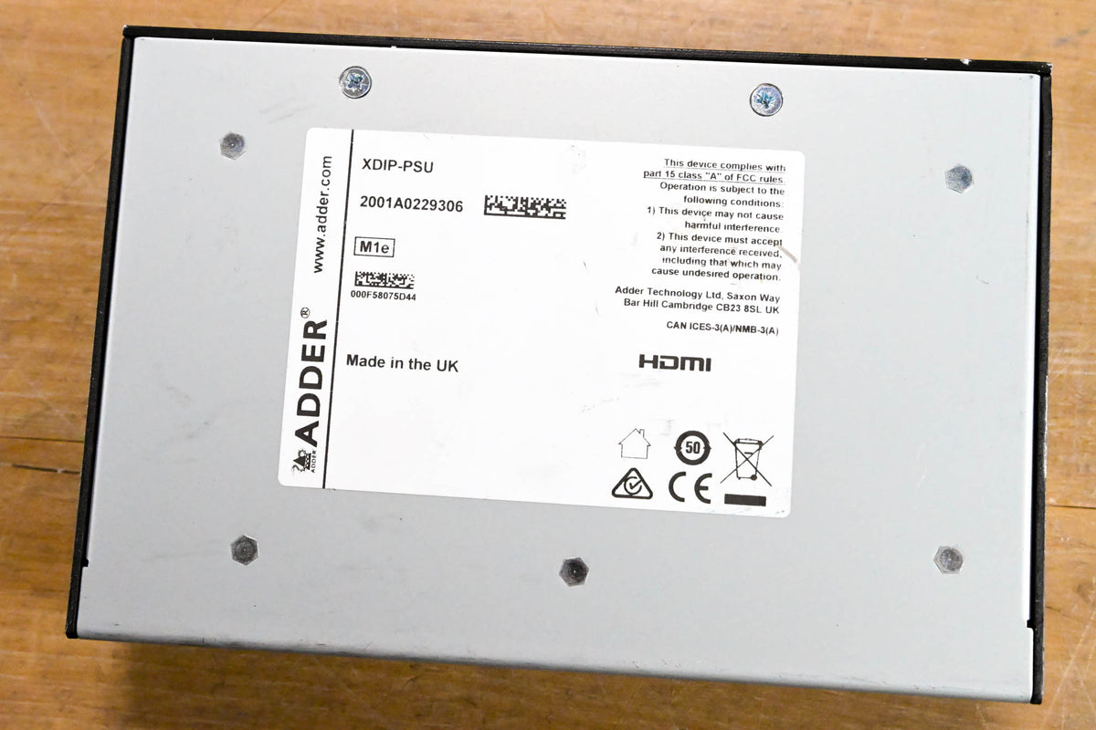 Adder AdderLink XDIP HDMI/USB KVM Extender over IP (NO POWER SUPPLY)