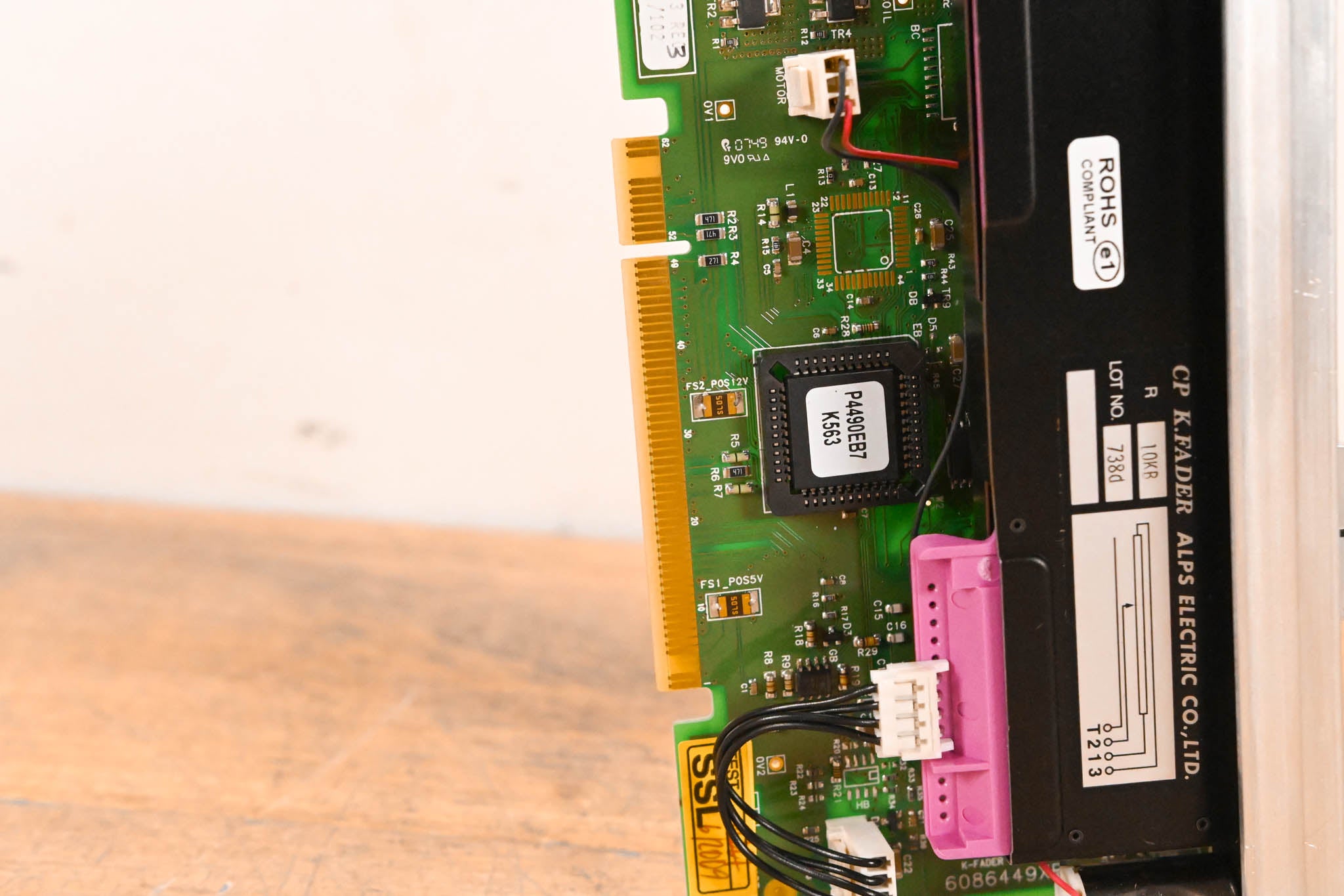 Solid State Logic C300 HD Motorized Fader Module – ALPS K-Fader Assembly