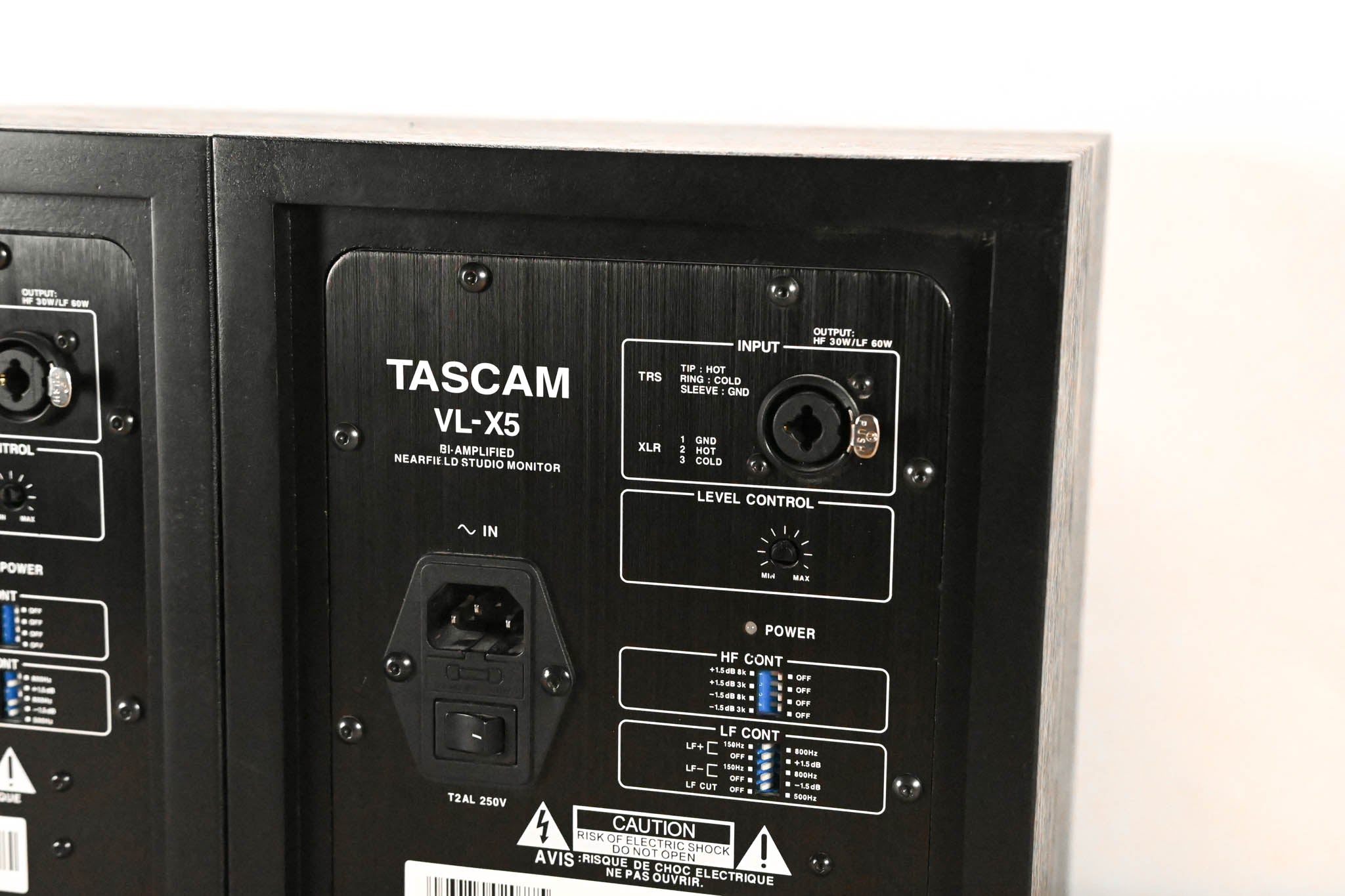 TASCAM VL-X5 Bi-Amplified Nearfield Studio Monitor (PAIR)