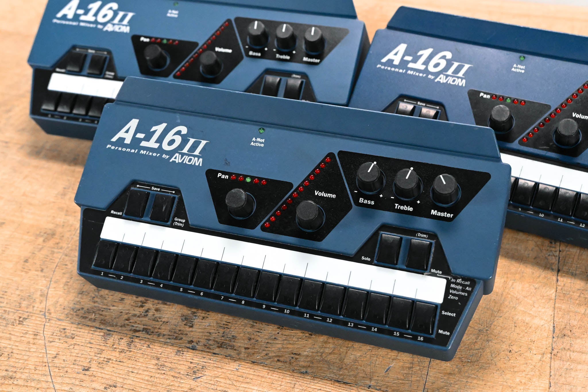 Aviom A-16II Personal Mixer (Pack of 3)