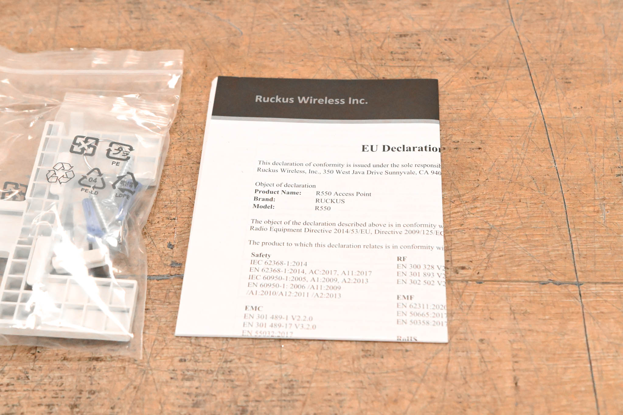 Ruckus R550 Indoor Wireless Access Point