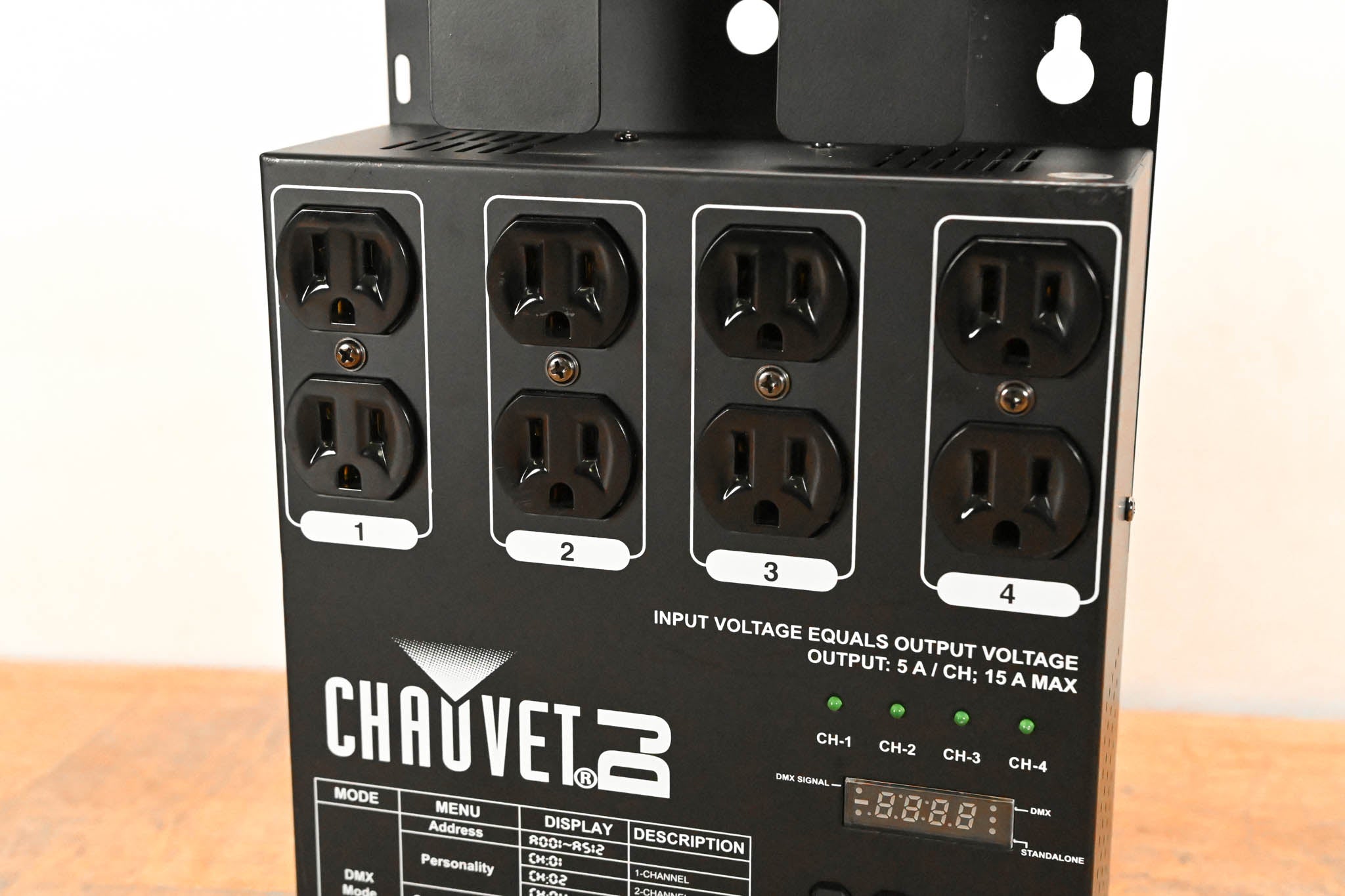 Chauvet DMX-4 4-Channel DMX Dimmer/Relay Pack