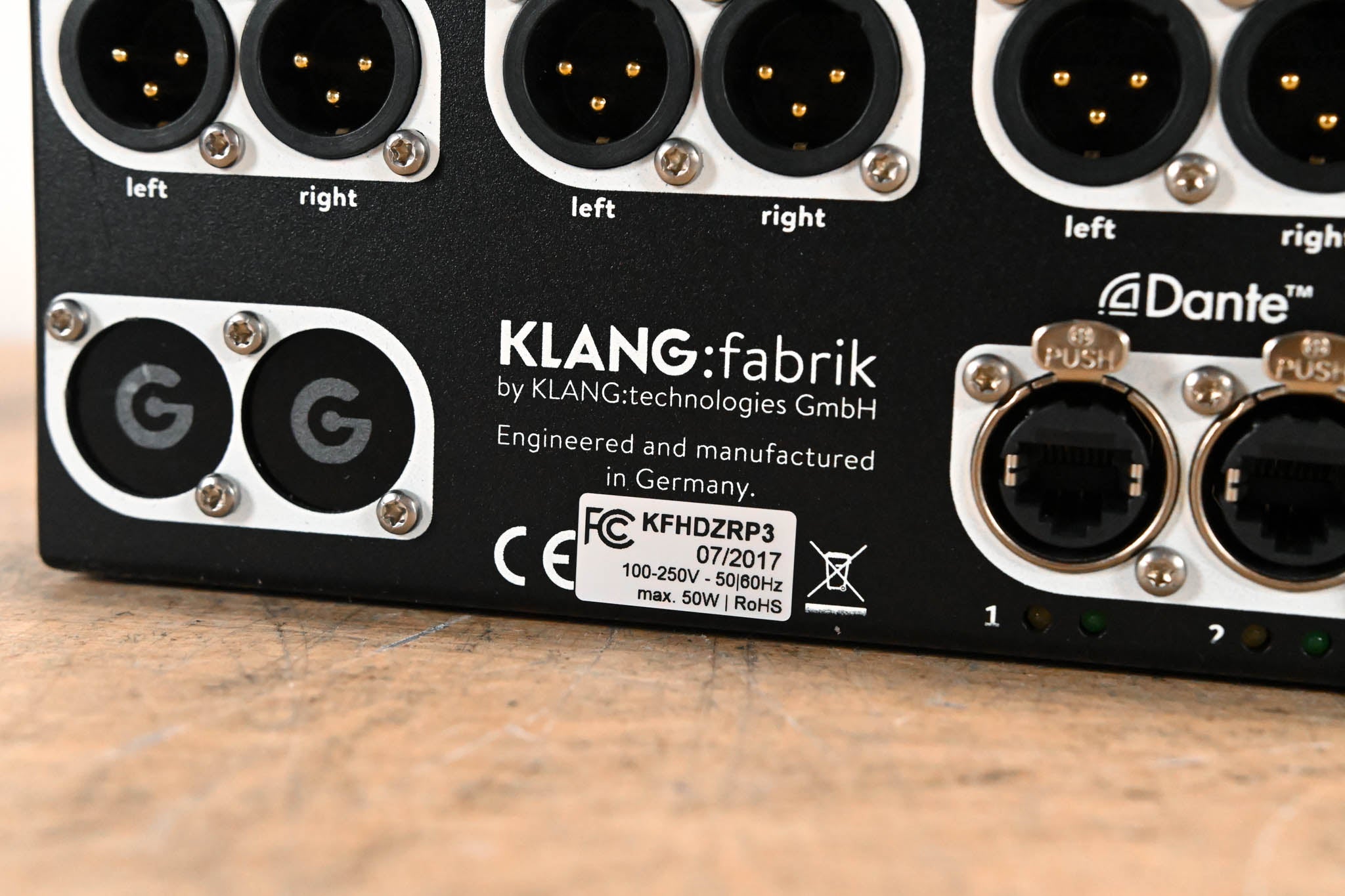 Klang Fabrik 3D In-Ear Monitoring Solution - Dante