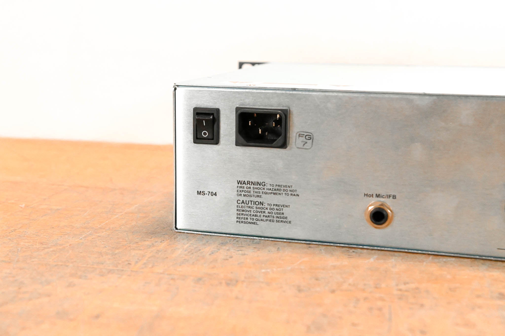 Clear-Com MS-704 2RU Four-Channel Main Station