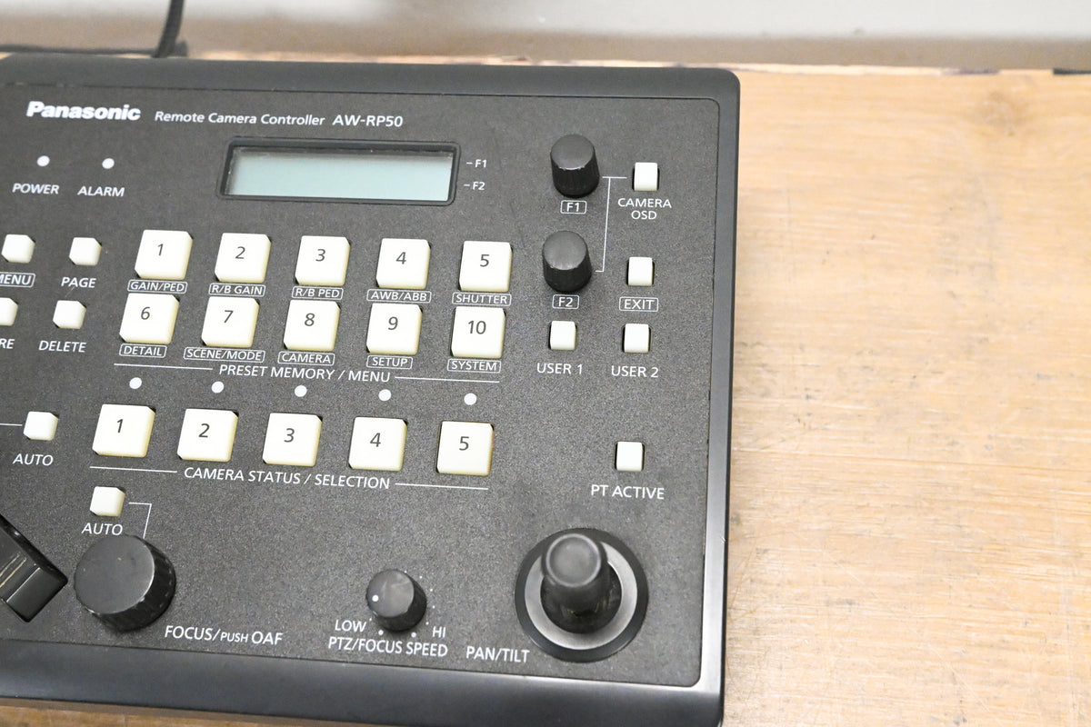 Panasonic AW-RP50 Compact Remote Camera Controller (NO POWER SUPPLY)