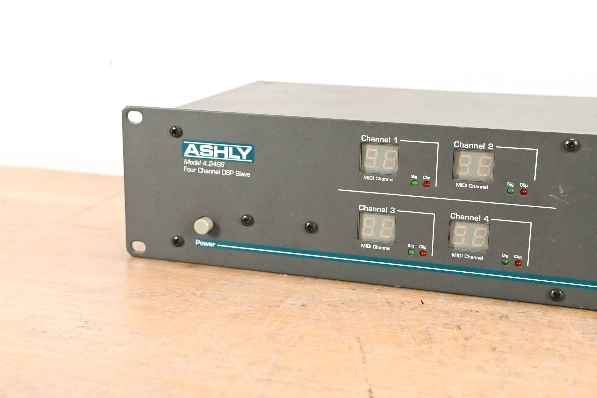 Ashly Protea 4.24GS 4-Channel Digital Graphic Equalizer Slave