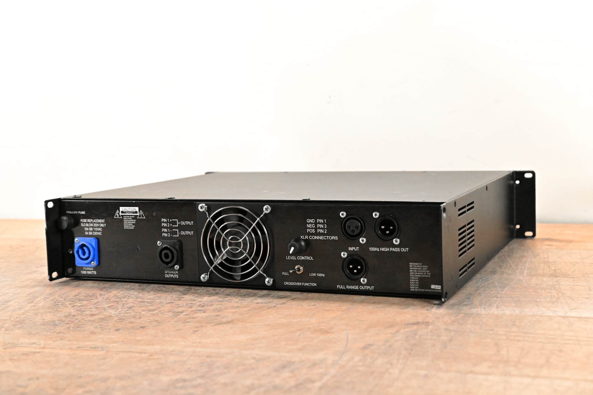 iSP Technologies XMAX 218-RA Single-Channel Subwoofer Power Amplifier