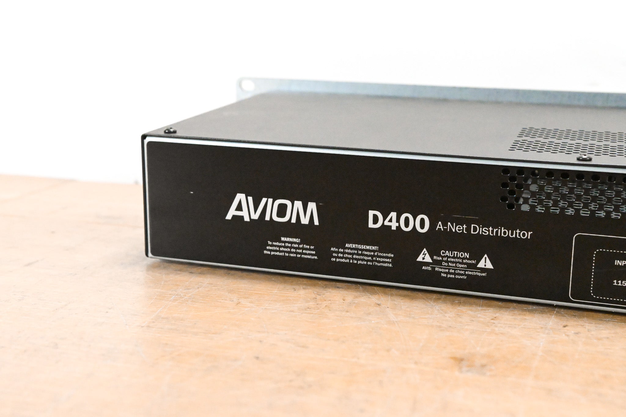 Aviom D400-Dante A-Net Distributor with Dante Connectivity