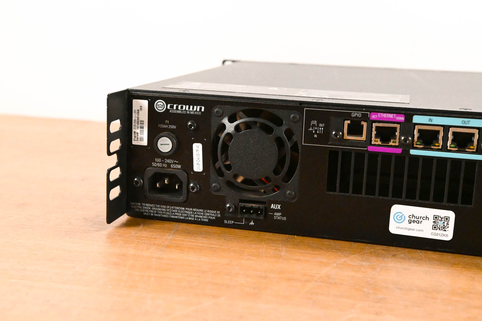 Crown DCi 2|1250N DriveCore Install 2-Channel Power Amplifier