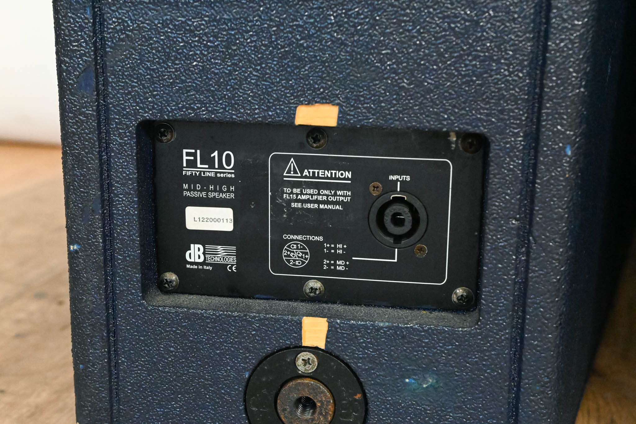 dB Technologies FL10 Fifty Line 10" Passive Mid-High PA Speaker (PAIR)