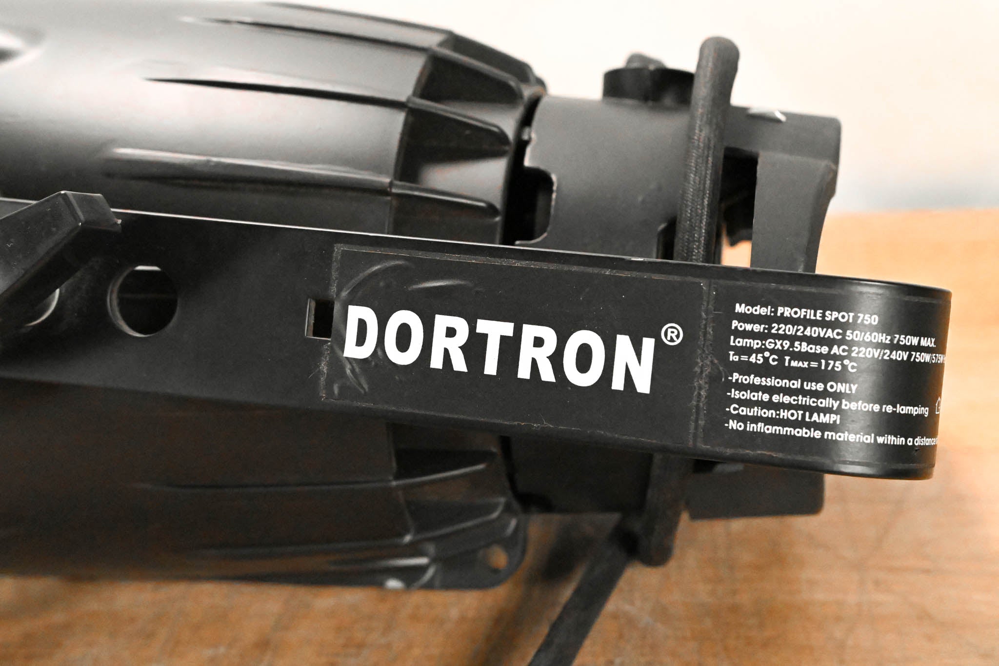 Dortron Profile Spot 750 19 Degree Ellipsoidal Light