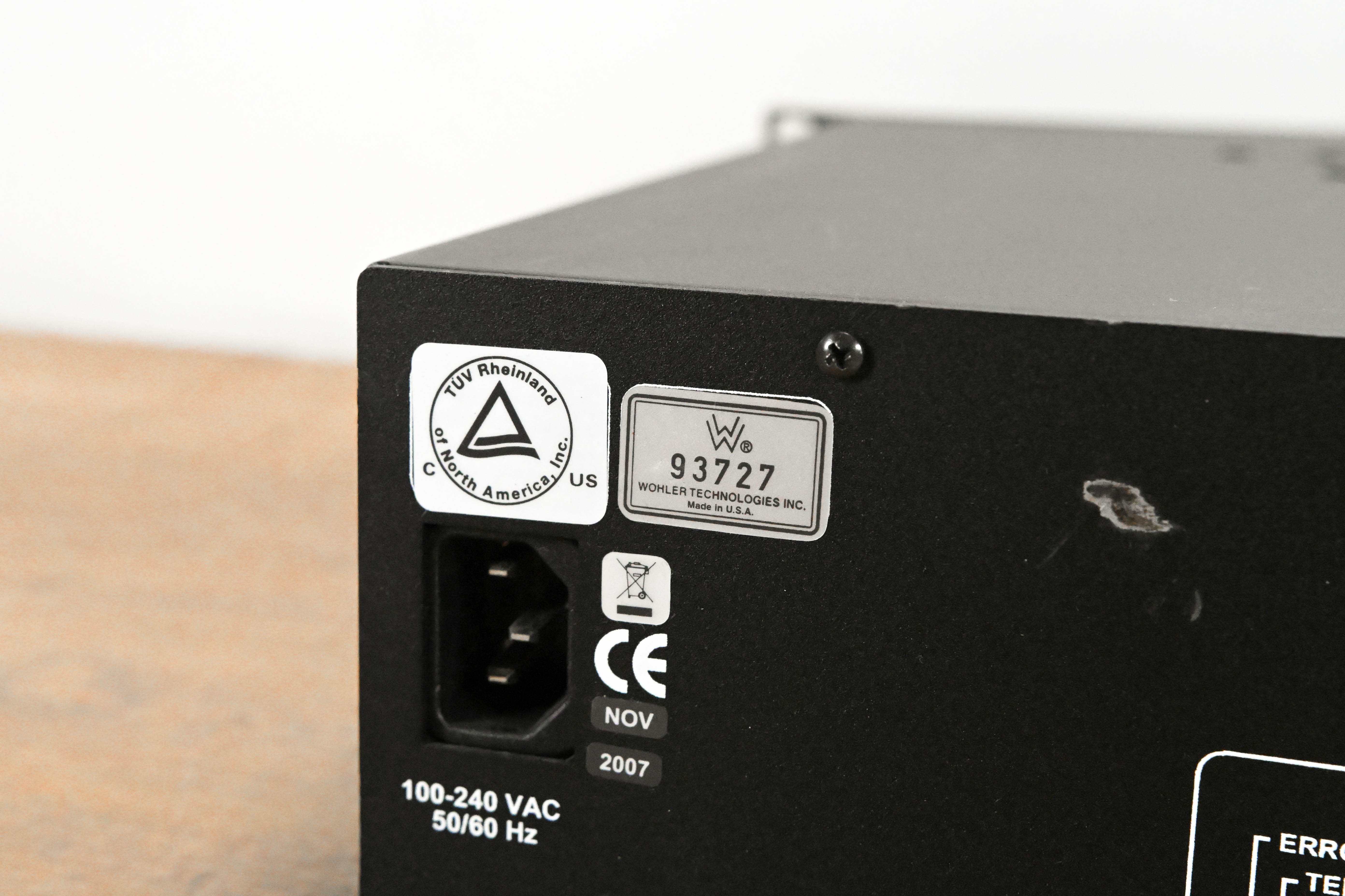 Wohler Technologies AMP2-DA Digital Audio Monitor Panel