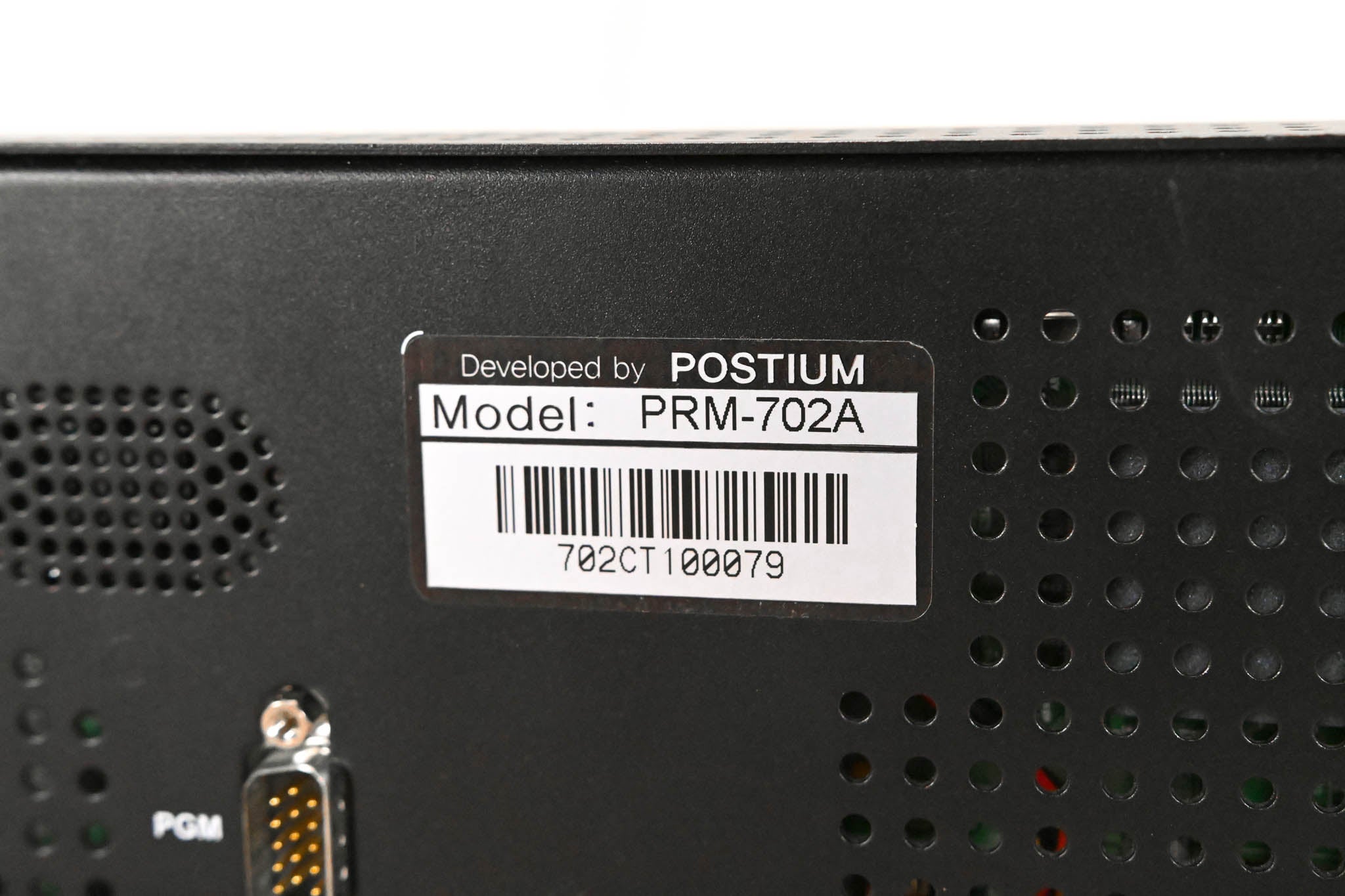 Postium PRM-702A 7" Multi Format Dual LCD Rack Monitor (NO POWER SUPPLY)