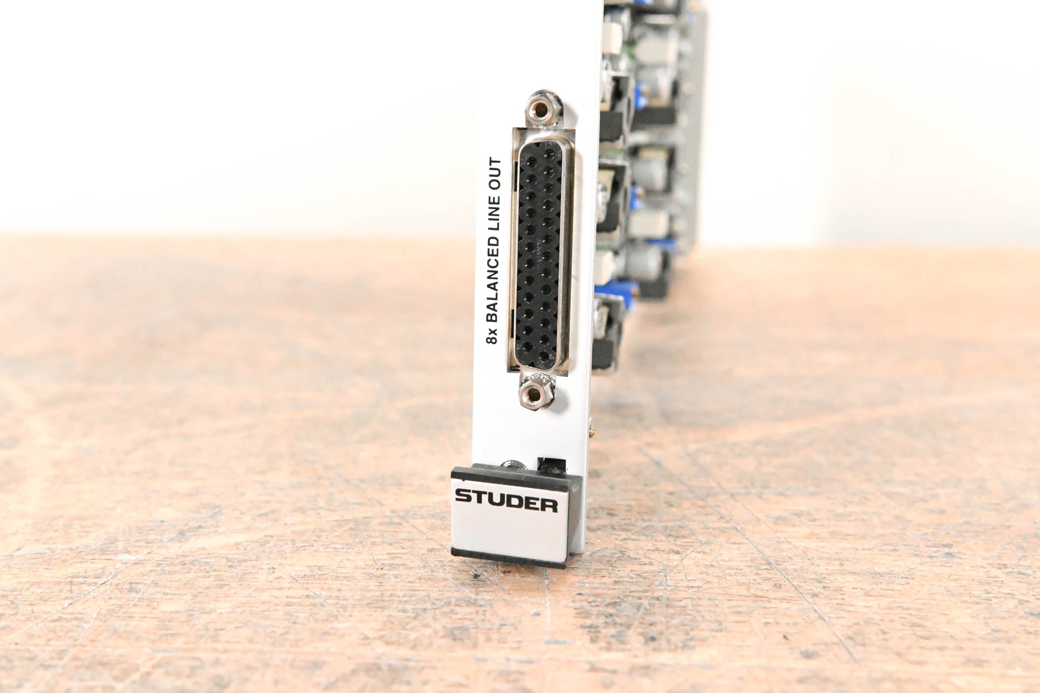 Studer 8-Channel Analog Line Out Card for D21m & D23m Modular I/O System