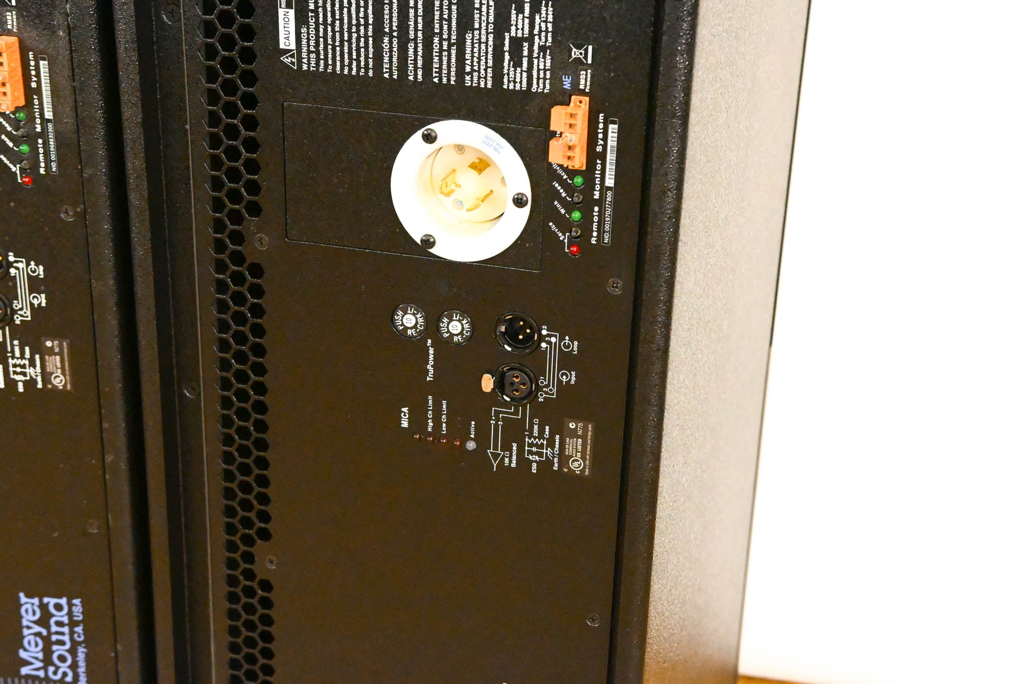Meyer Sound MICA Active Line Array Loudspeaker (PAIR)