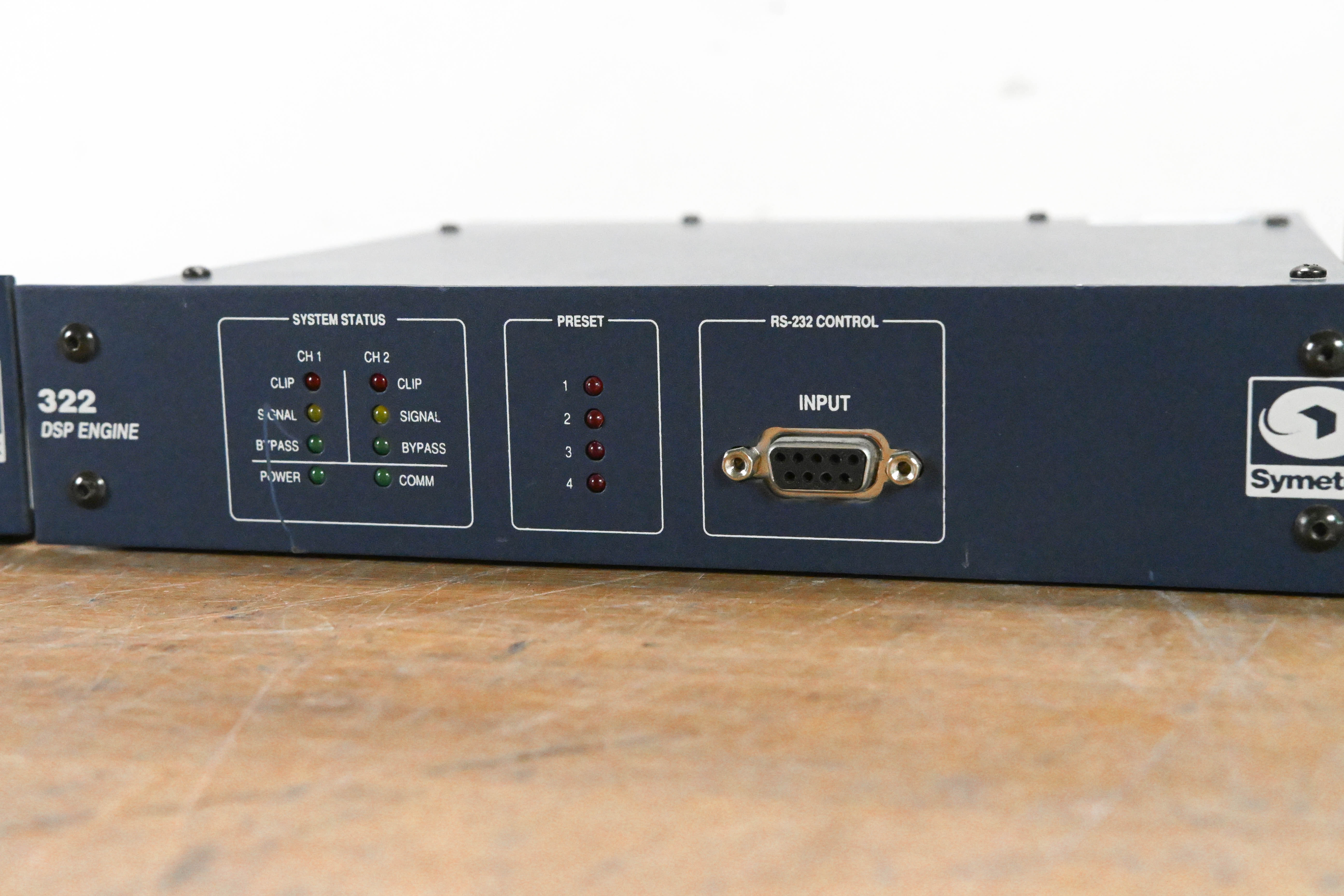 Symetrix 322 DSP Engine (NO POWER SUPPLY)