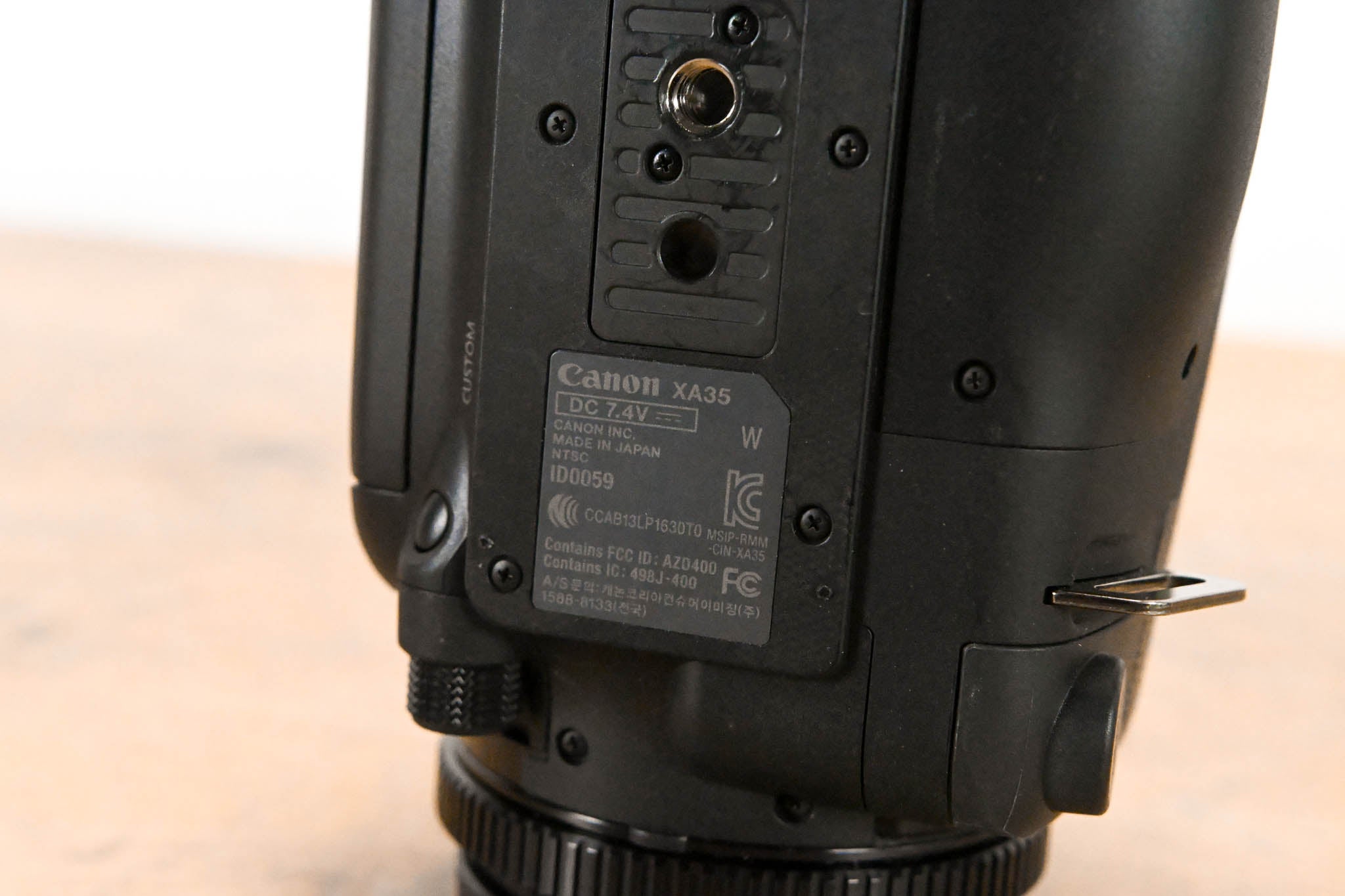 Canon XA35 HD Professional Camcorder (NO HANDLE)