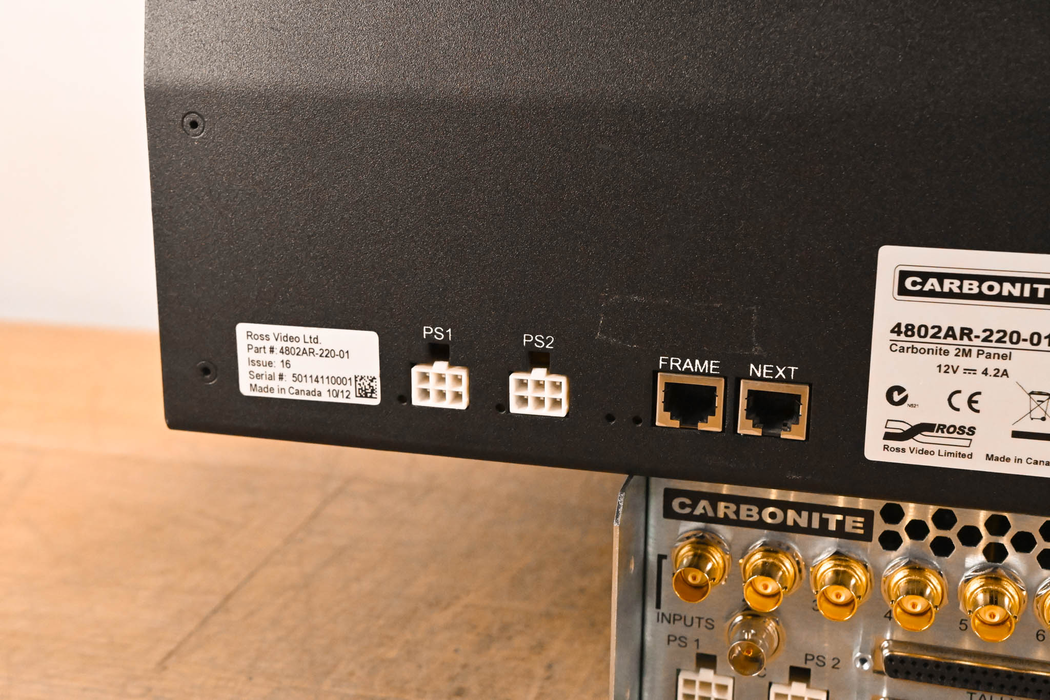 Ross Carbonite+ Frame 1 M/E Video Switcher with Carbonite 2M Panel