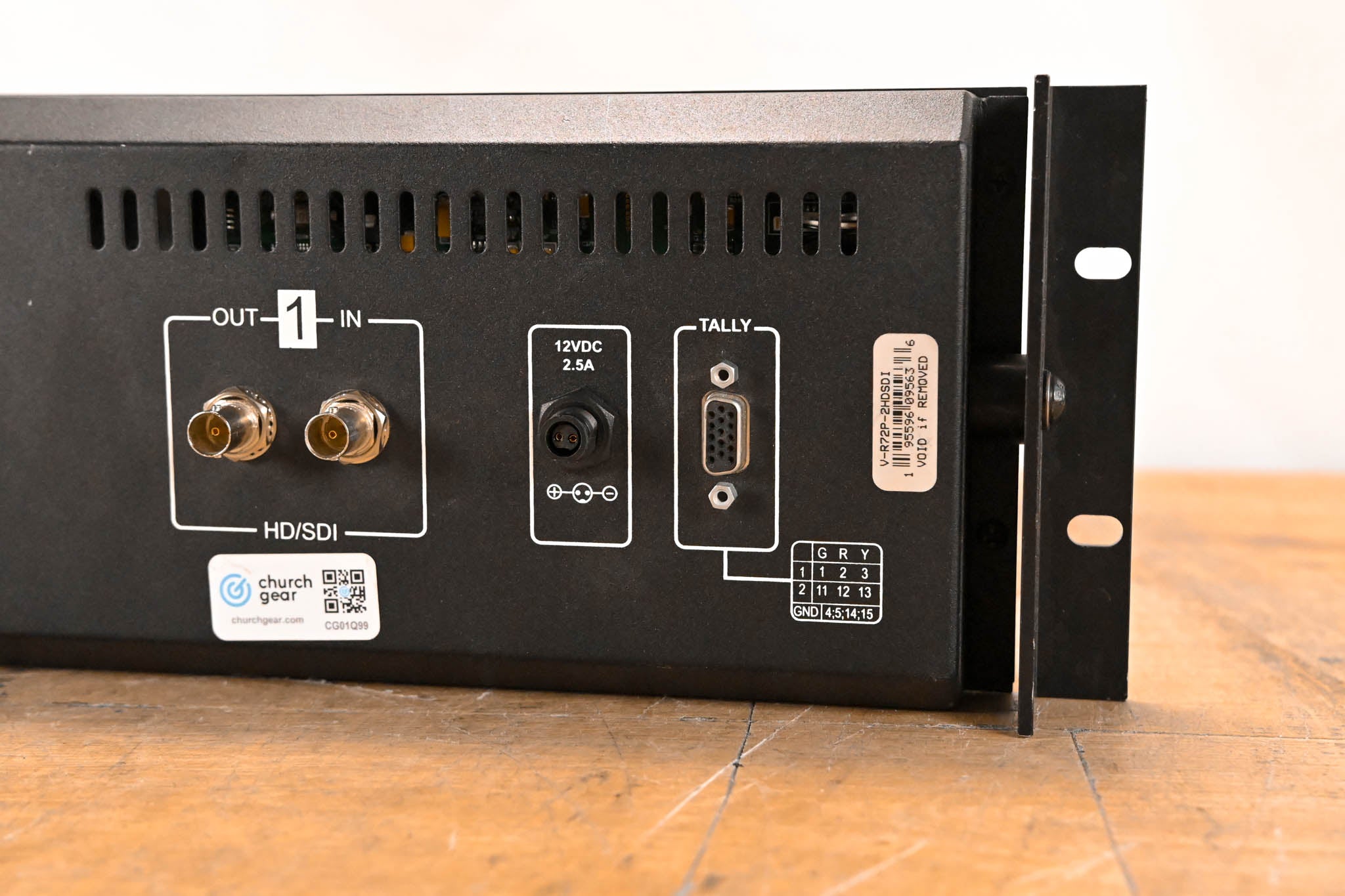 Marshall V-R72P-2HDSDI Dual 7" LCD Monitors (NO POWER SUPPLY)