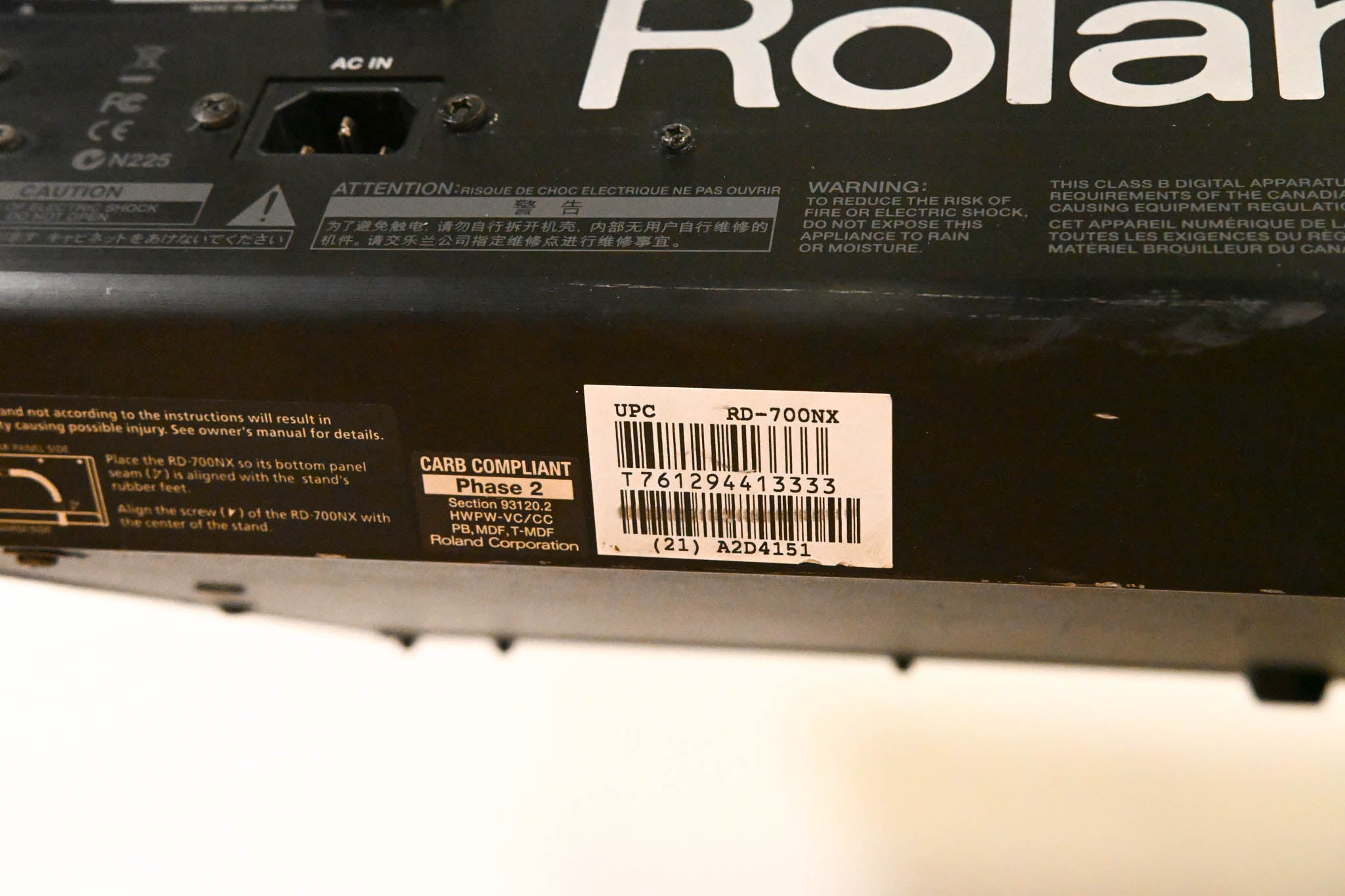 Roland RD-700NX 88-Key SuperNATURAL Digital Stage Piano