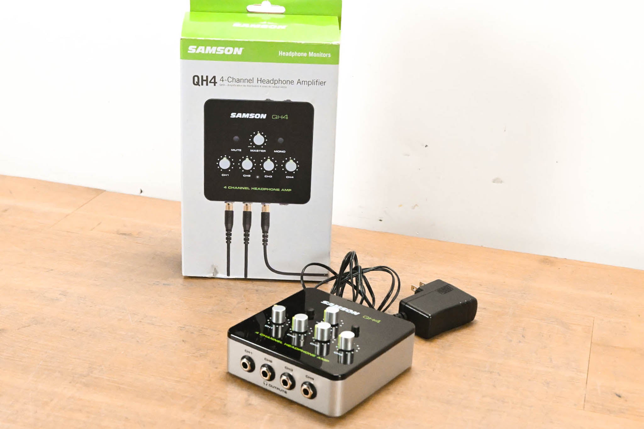 Samson QH4 4-Channel Headphone Amplifier