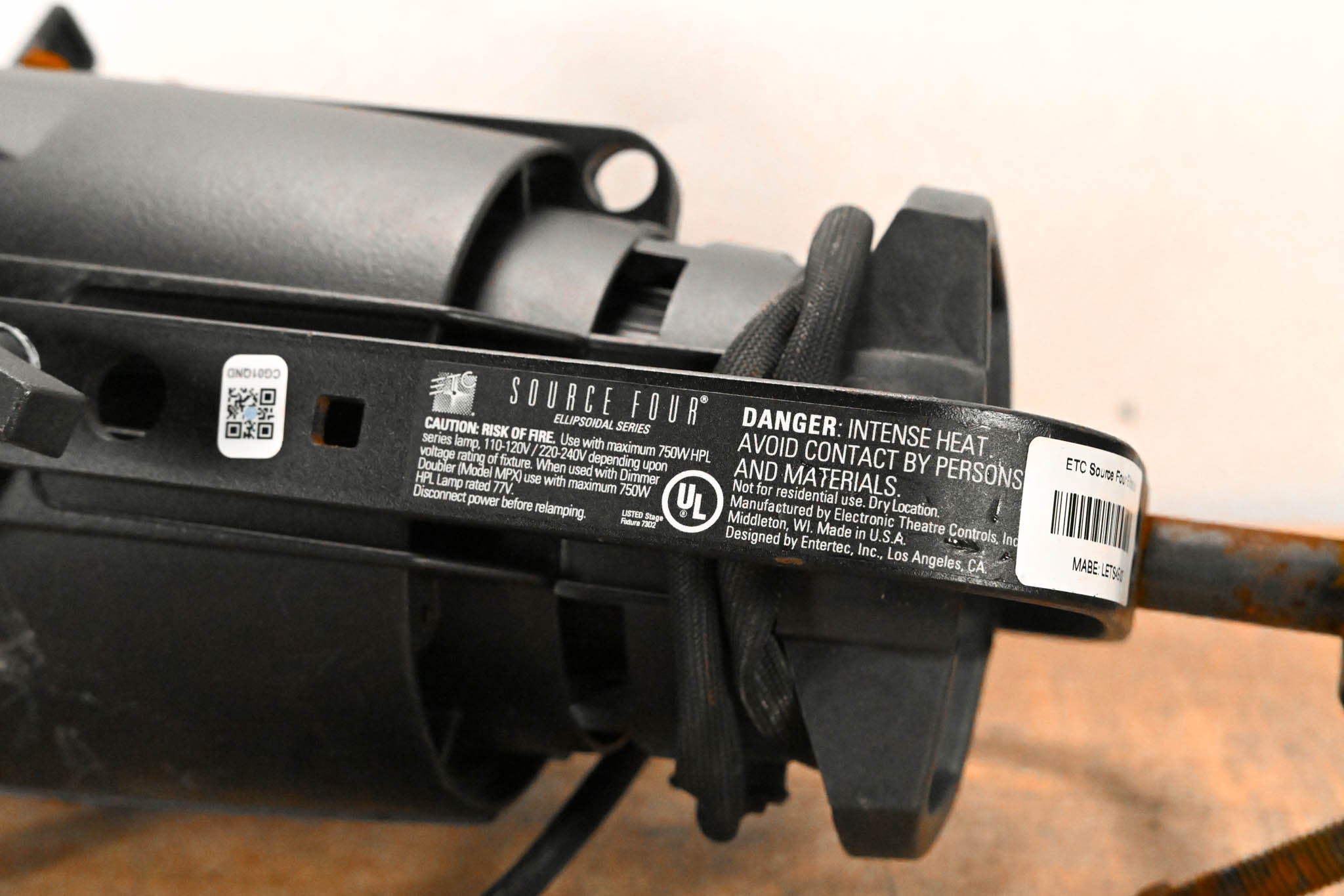 ETC Source Four 750 Ellipsoidal Light (No Lens Tube)