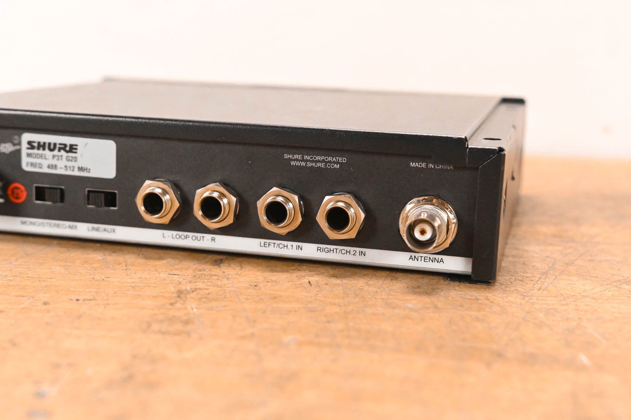 Shure PSM 300 Wireless IEM System G20 Range: 488-512 MHz (NO PSU)